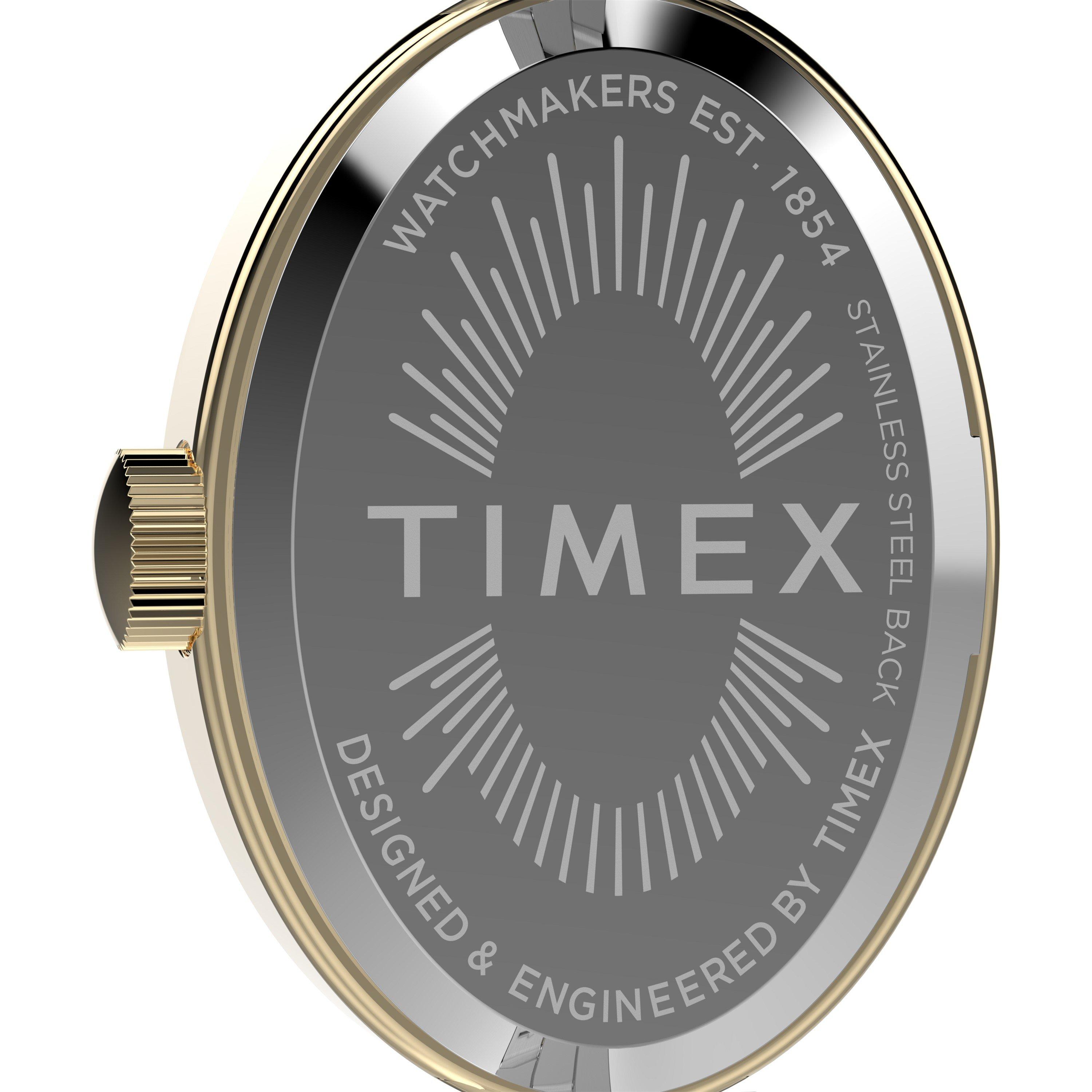White/Gold-Tone - Timex - Cavatina Quartz Analogue Watch - 6