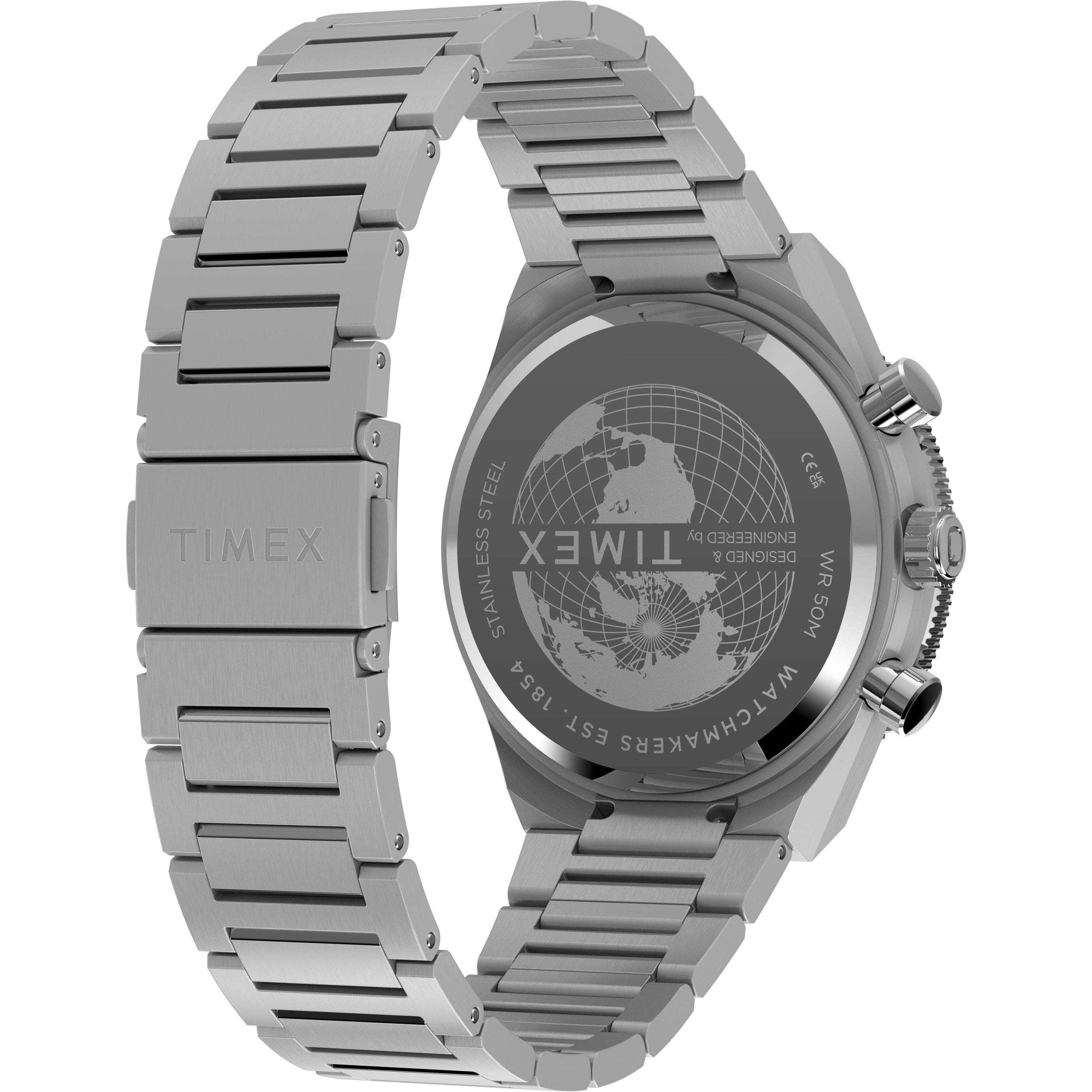 Silber/Schwarz - Timex - Timex Continental Wt Sn63 - 6