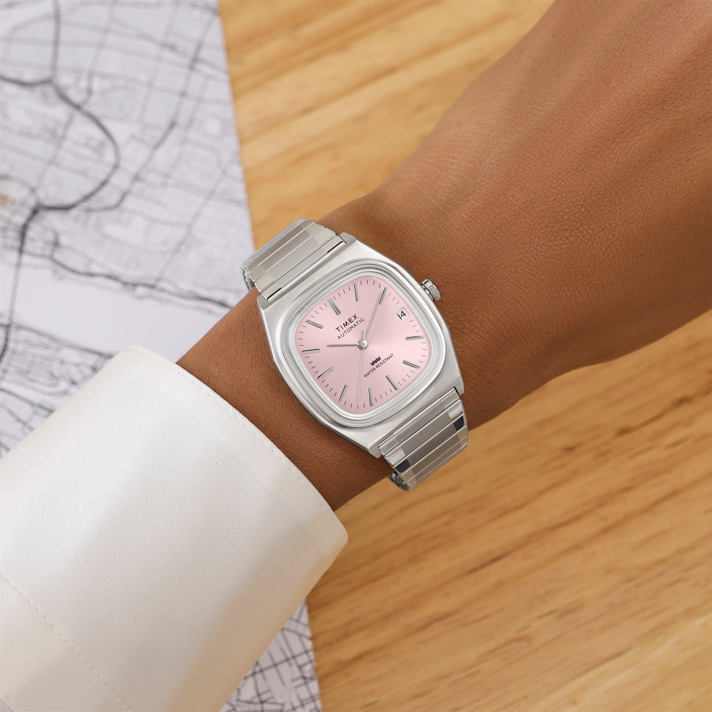 Rose/Argent - Timex - Timex E Line Watch 63 - 2
