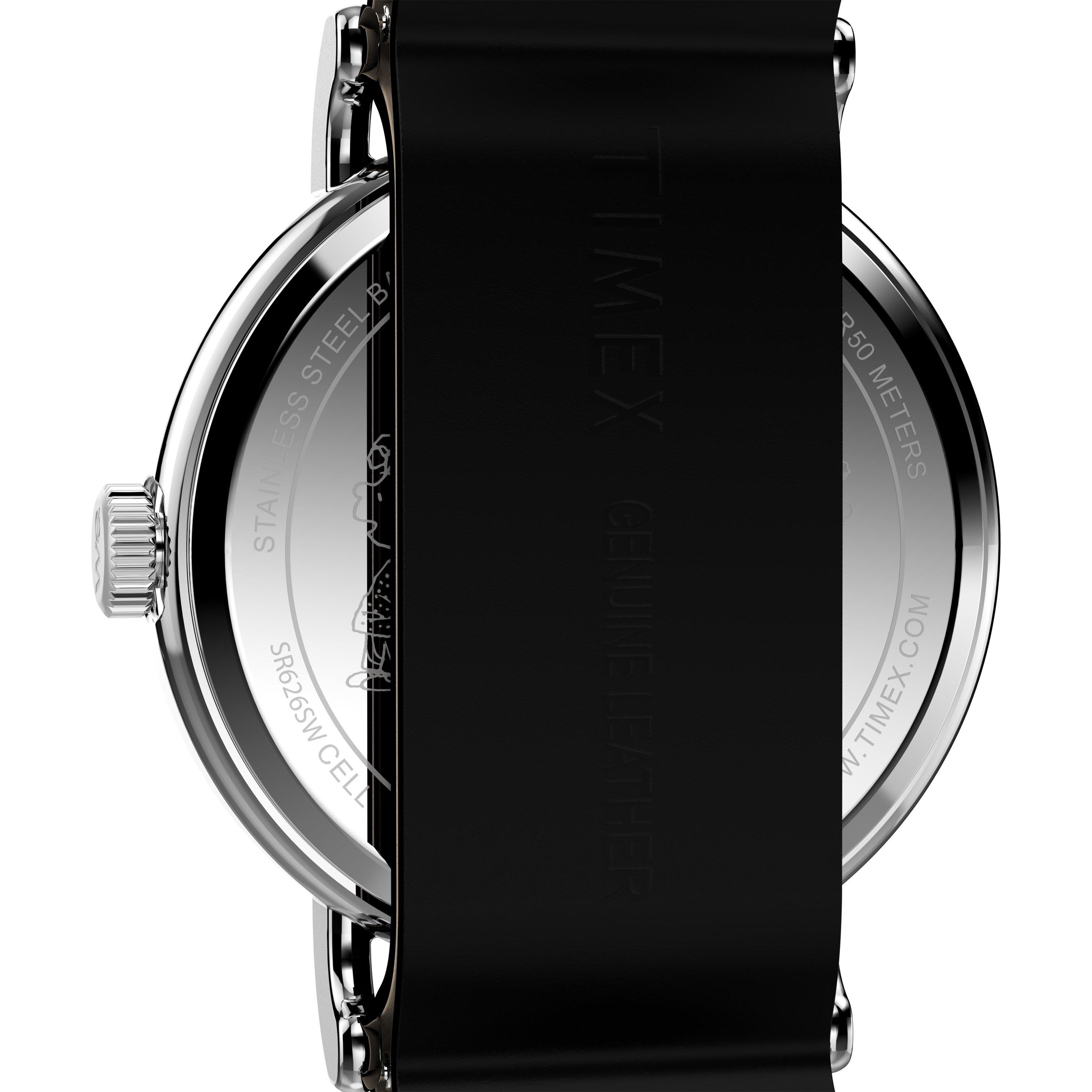 Wit/Zilver - Timex - Men's Peanuts Quartz Analogue Watch - 5