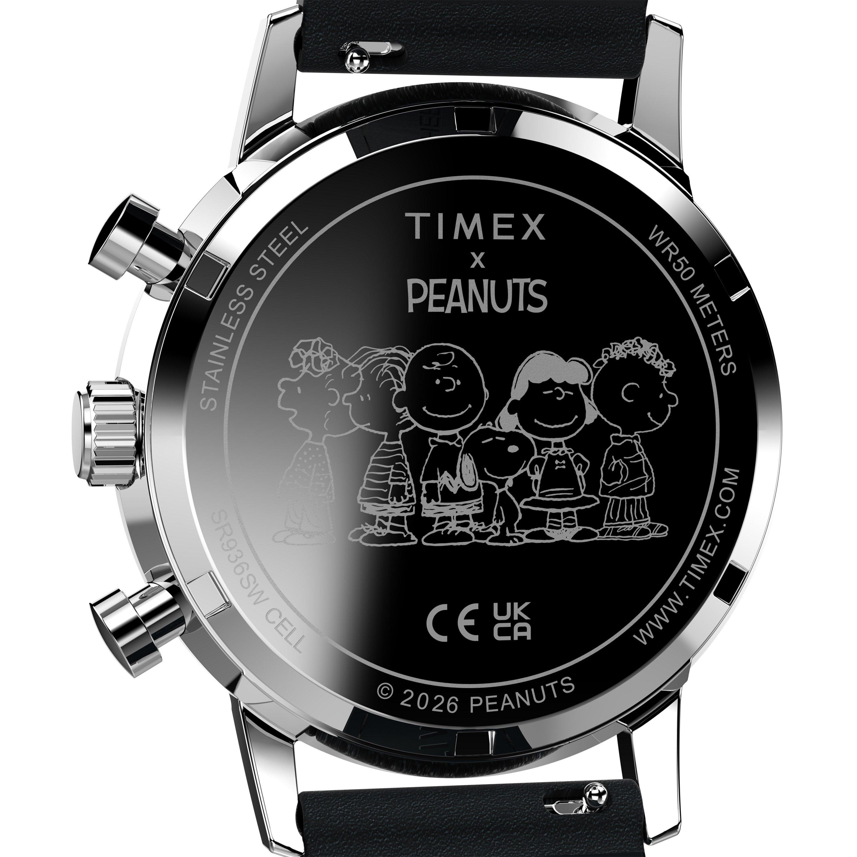 Silver/Black - Timex - Timex C Peanuts Wtch Sn63 - 6