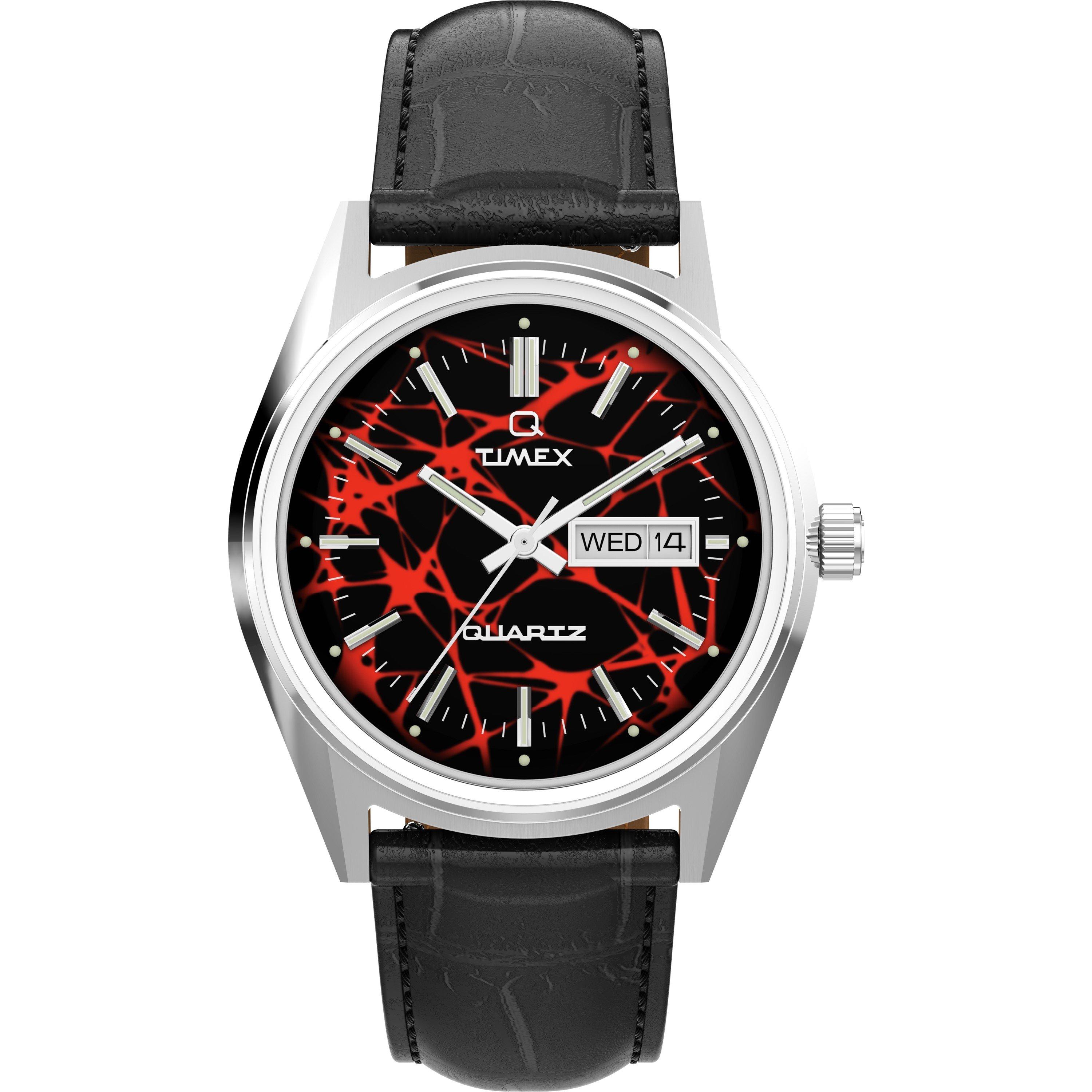 Red/Silver-Tone - Timex - Timex Reissue Watch Sn63 - 1