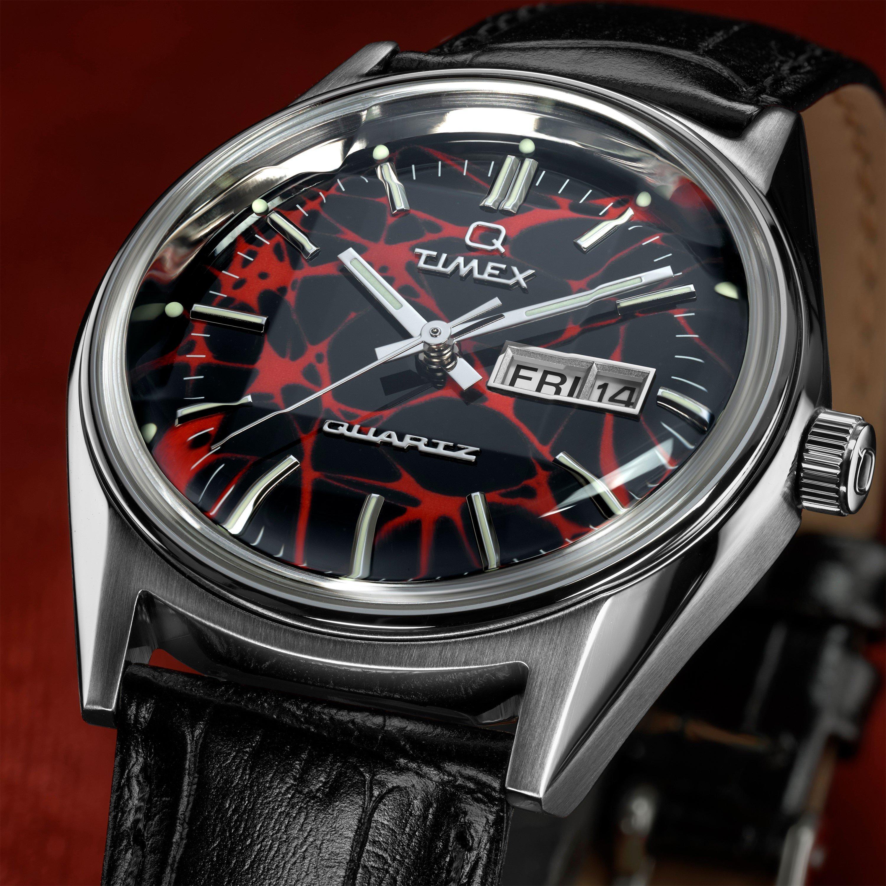 Red/Silver-Tone - Timex - Timex Reissue Watch Sn63 - 2