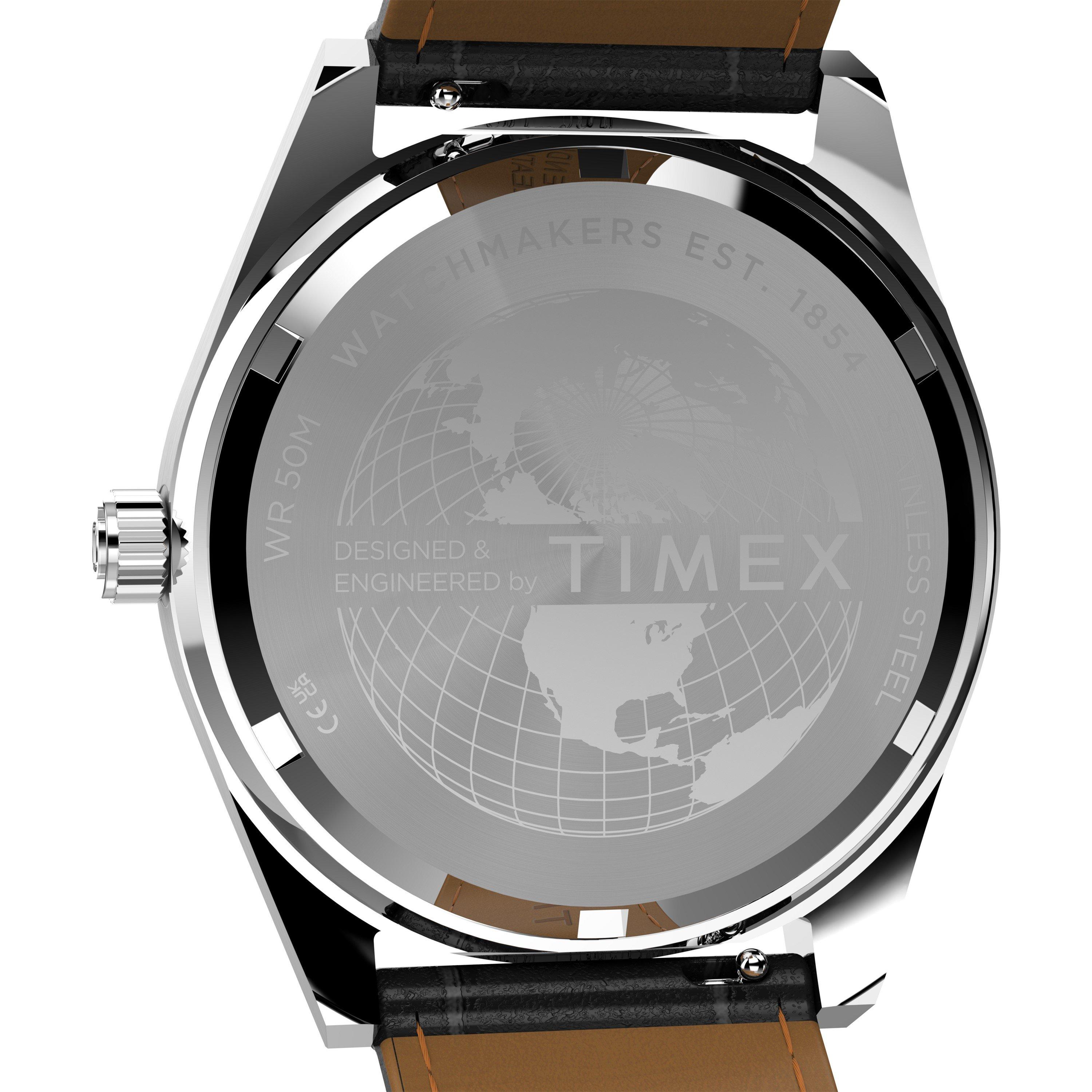 Red/Silver-Tone - Timex - Timex Reissue Watch Sn63 - 6