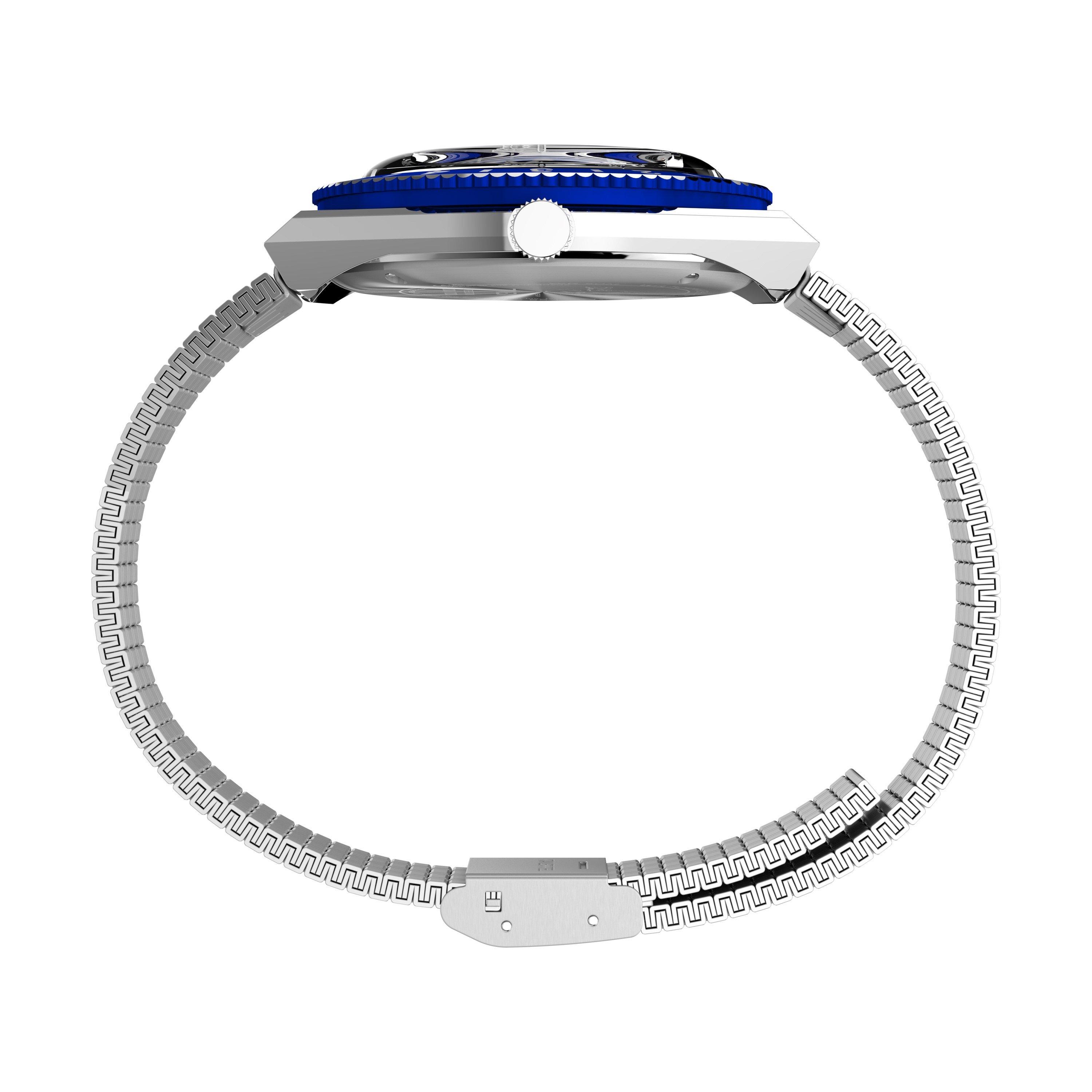 Silver/Blue - Timex - Men's Space Jam Analogue Quartz Watch - 2