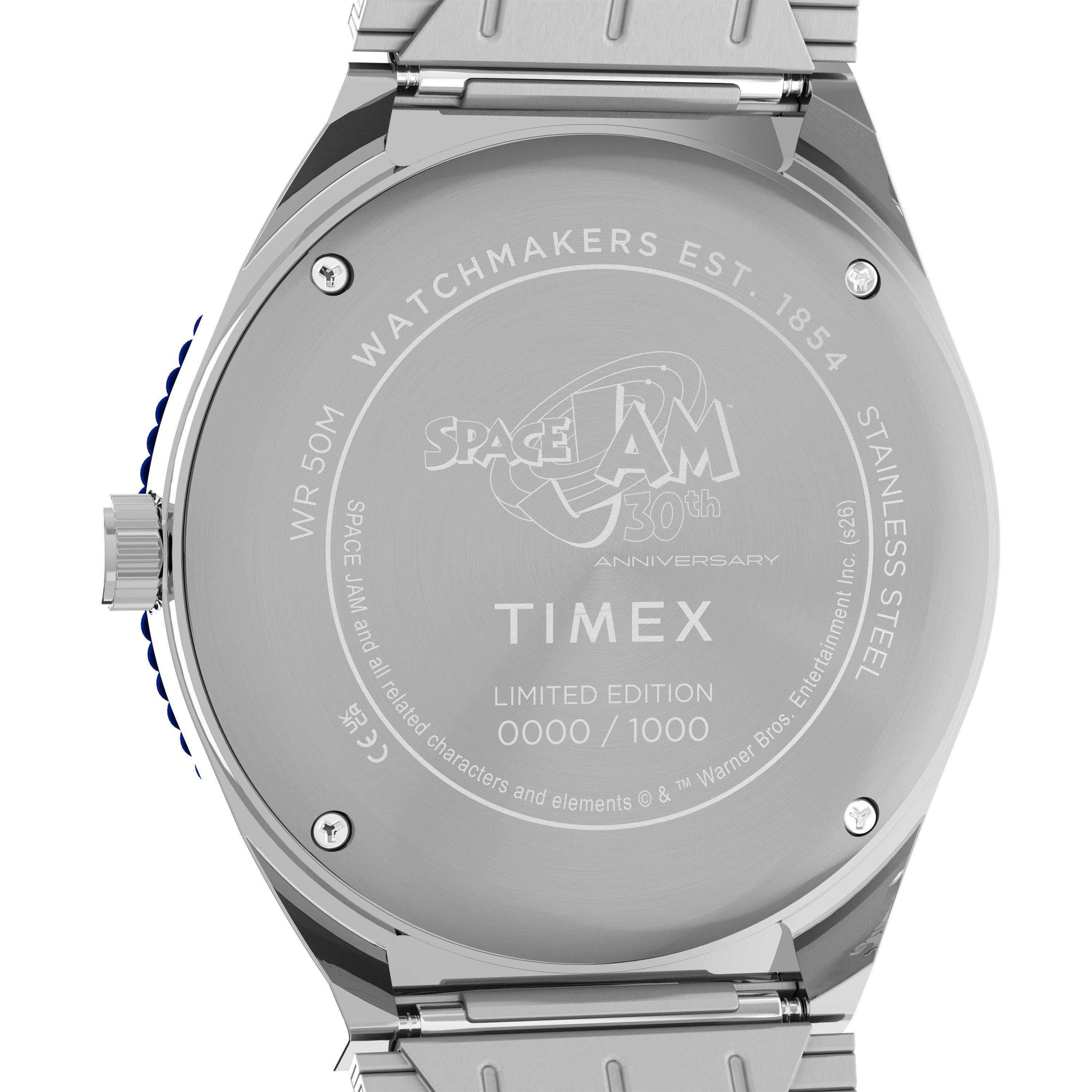 Silver/Blue - Timex - Men's Space Jam Analogue Quartz Watch - 4
