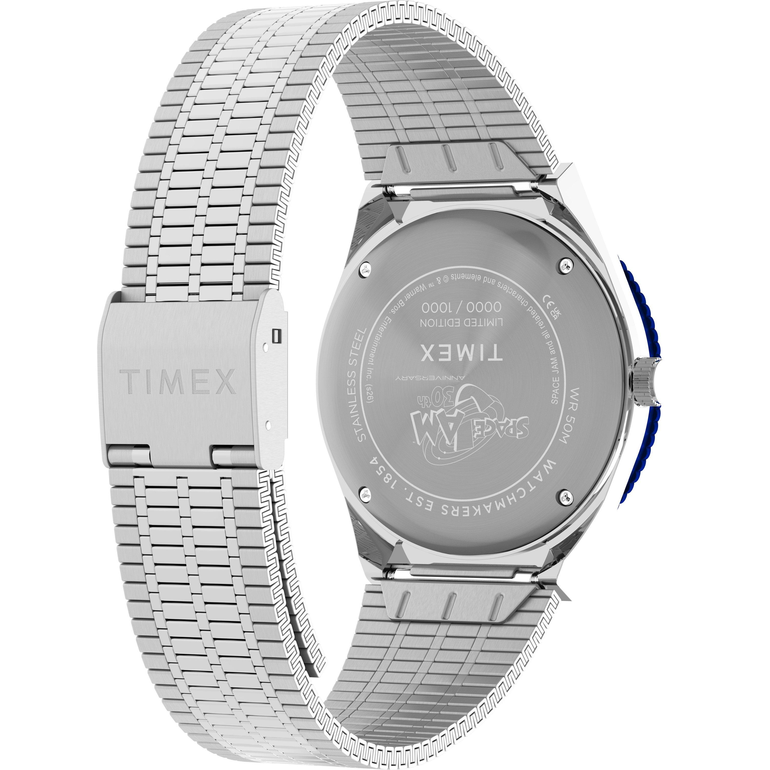 Silver/Blue - Timex - Men's Space Jam Analogue Quartz Watch - 5
