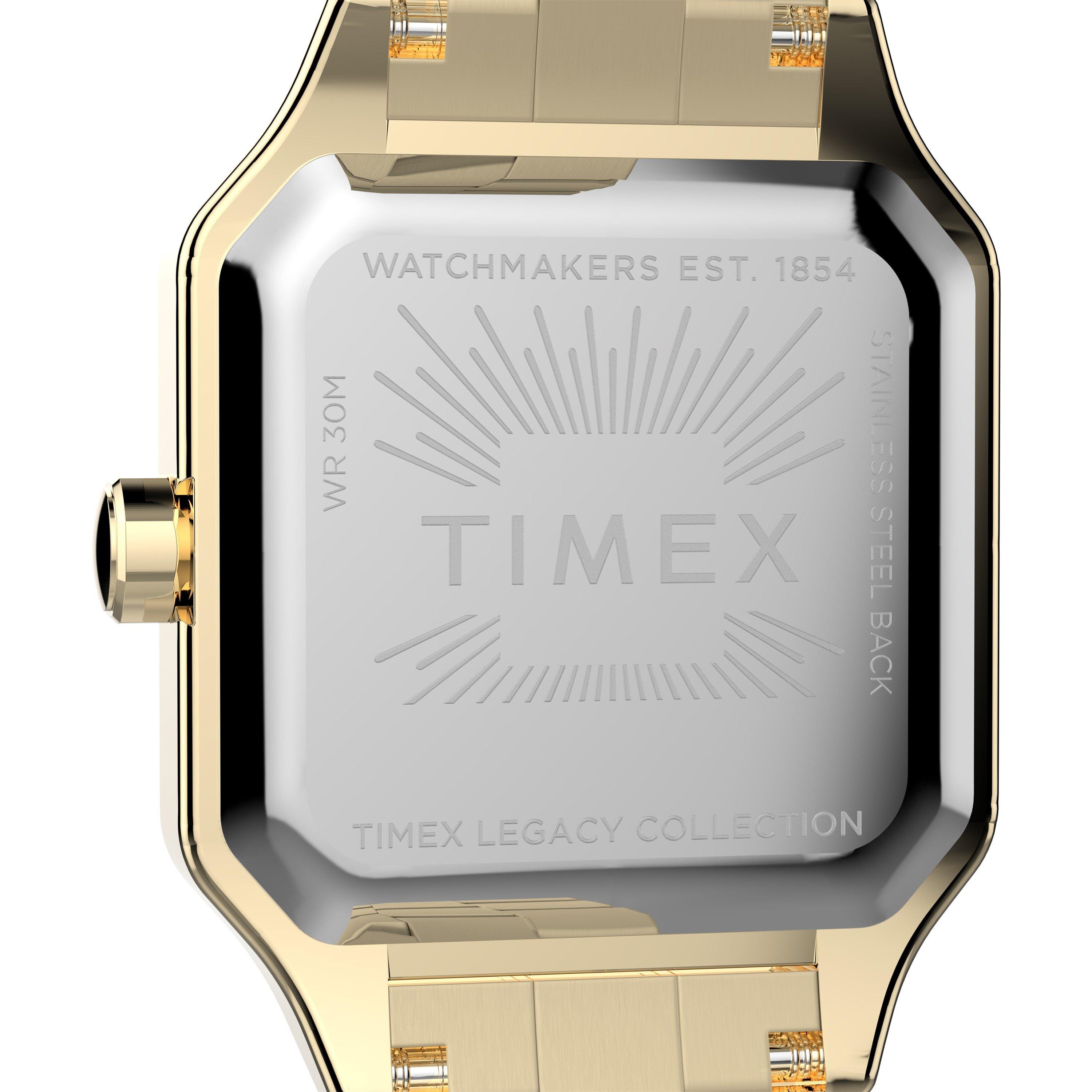 White/Gold-Tone - Timex - Timex L Sq Watch 63 - 6