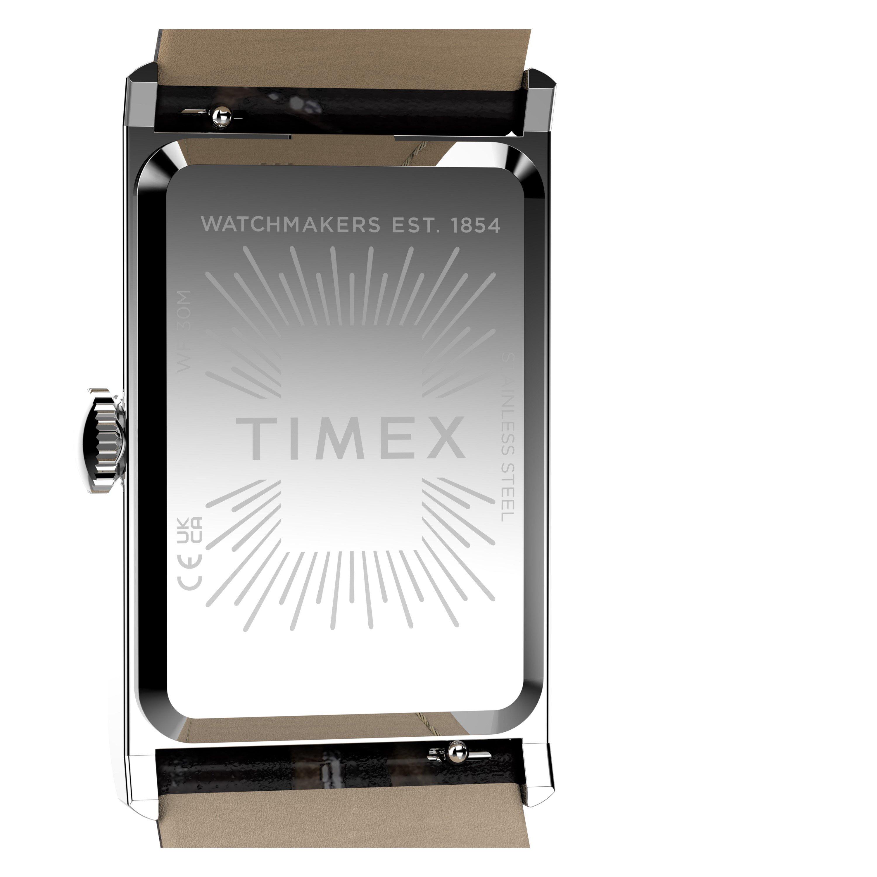 Silver/Black - Timex - Men's Lab Quartz Analogue Watch - 4