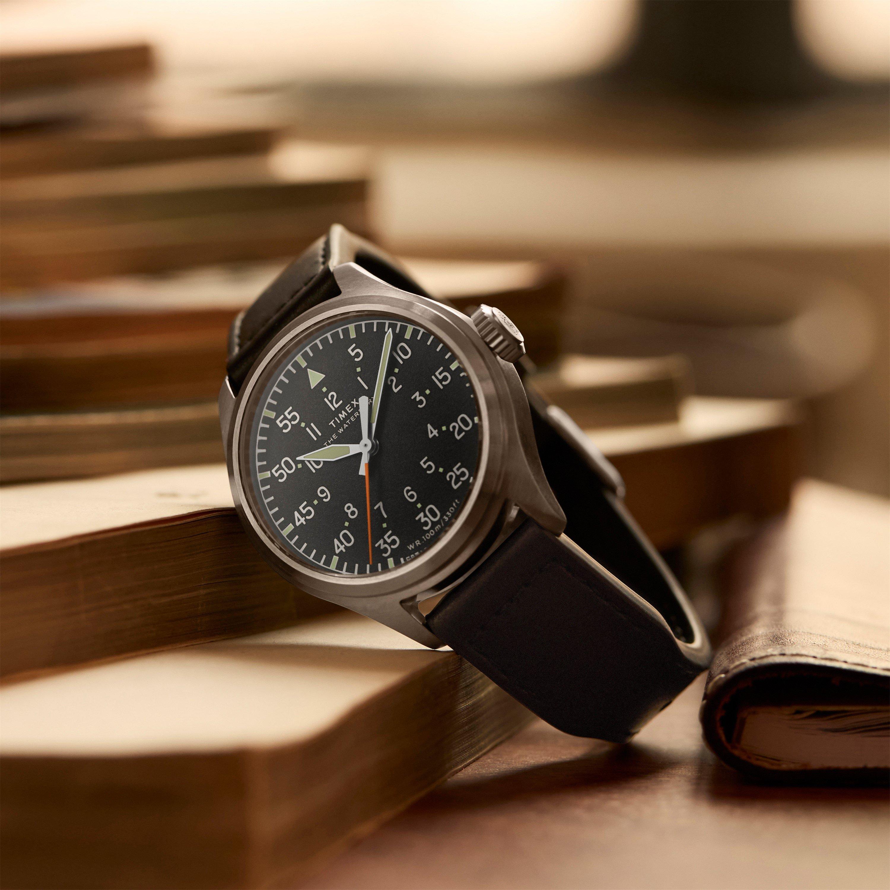 Silver/Black - Timex - Timex Waterbury Sn63 - 3