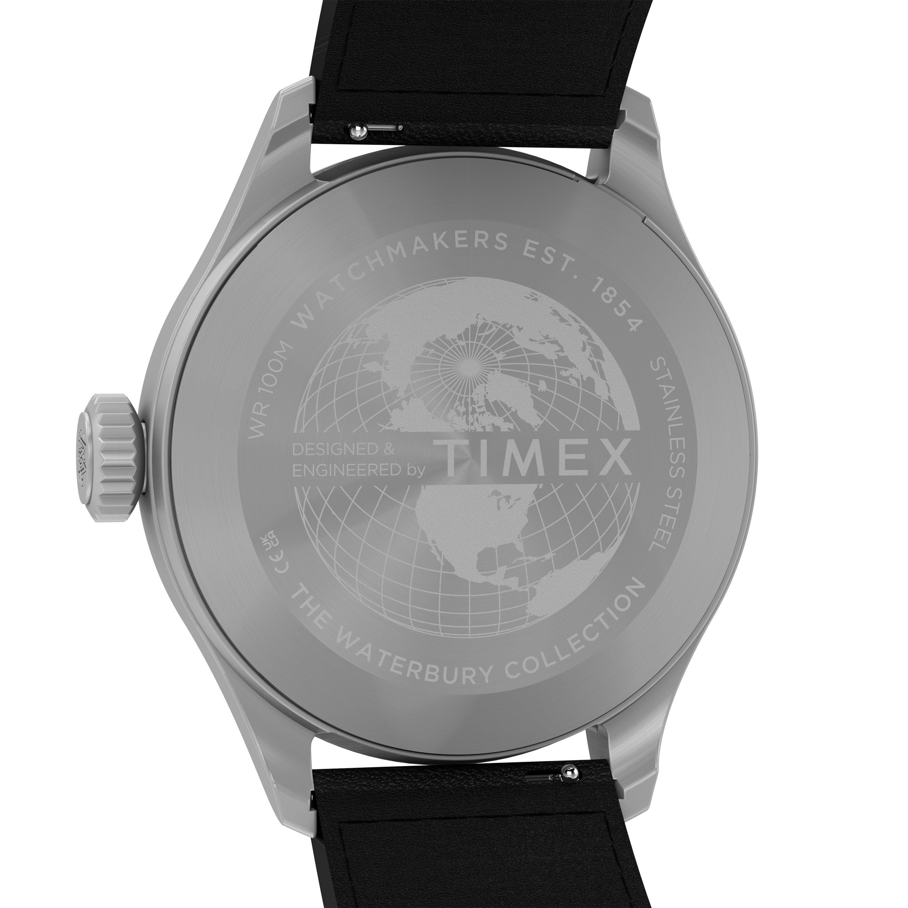 Silver/Black - Timex - Timex Waterbury Sn63 - 6