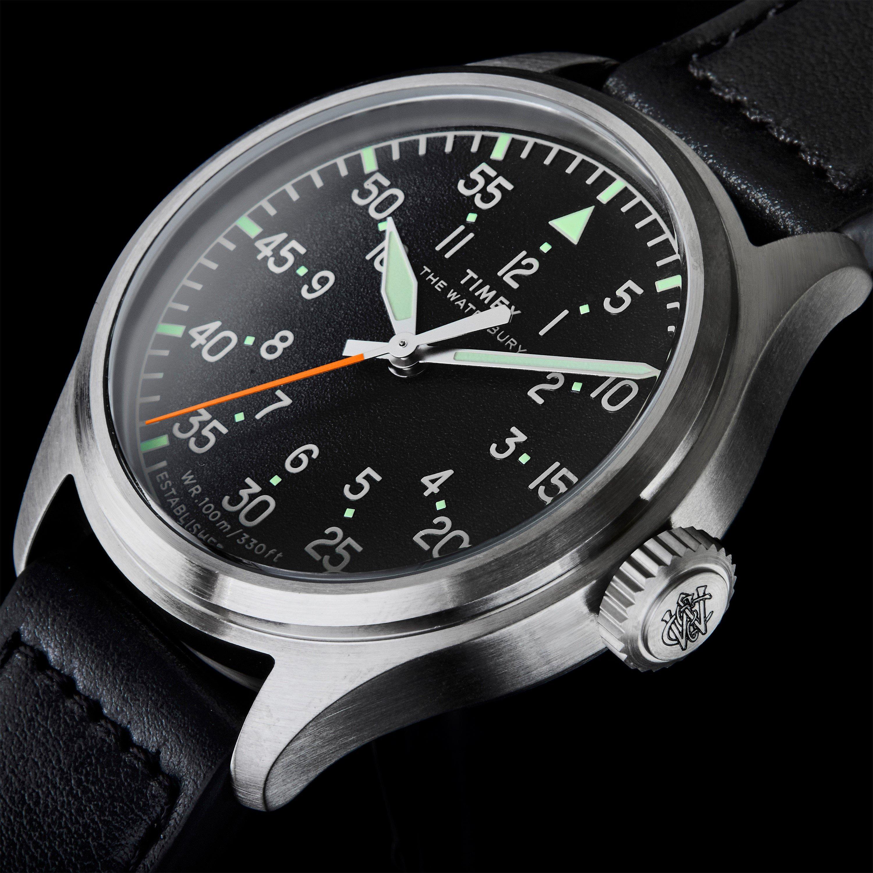Silver/Black - Timex - Timex Waterbury Sn63 - 8