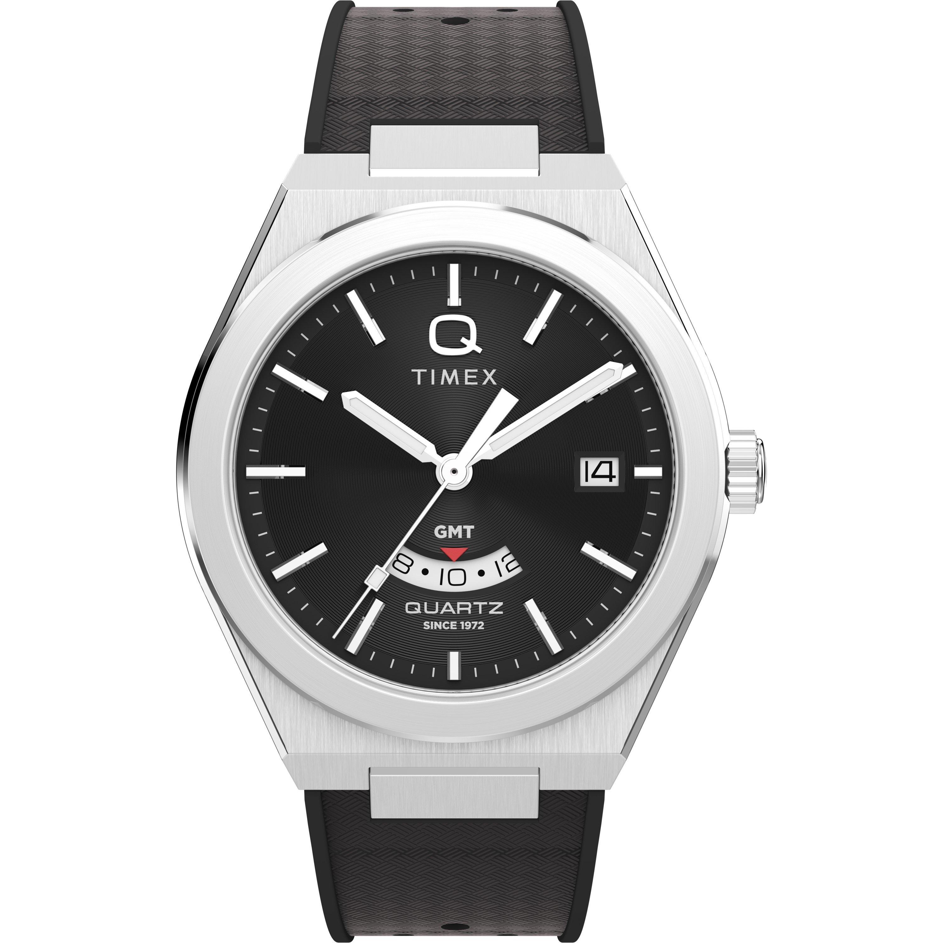 Timex Men's Continental Quartz Analogue Watch - Stainless Steel - 39 mm
