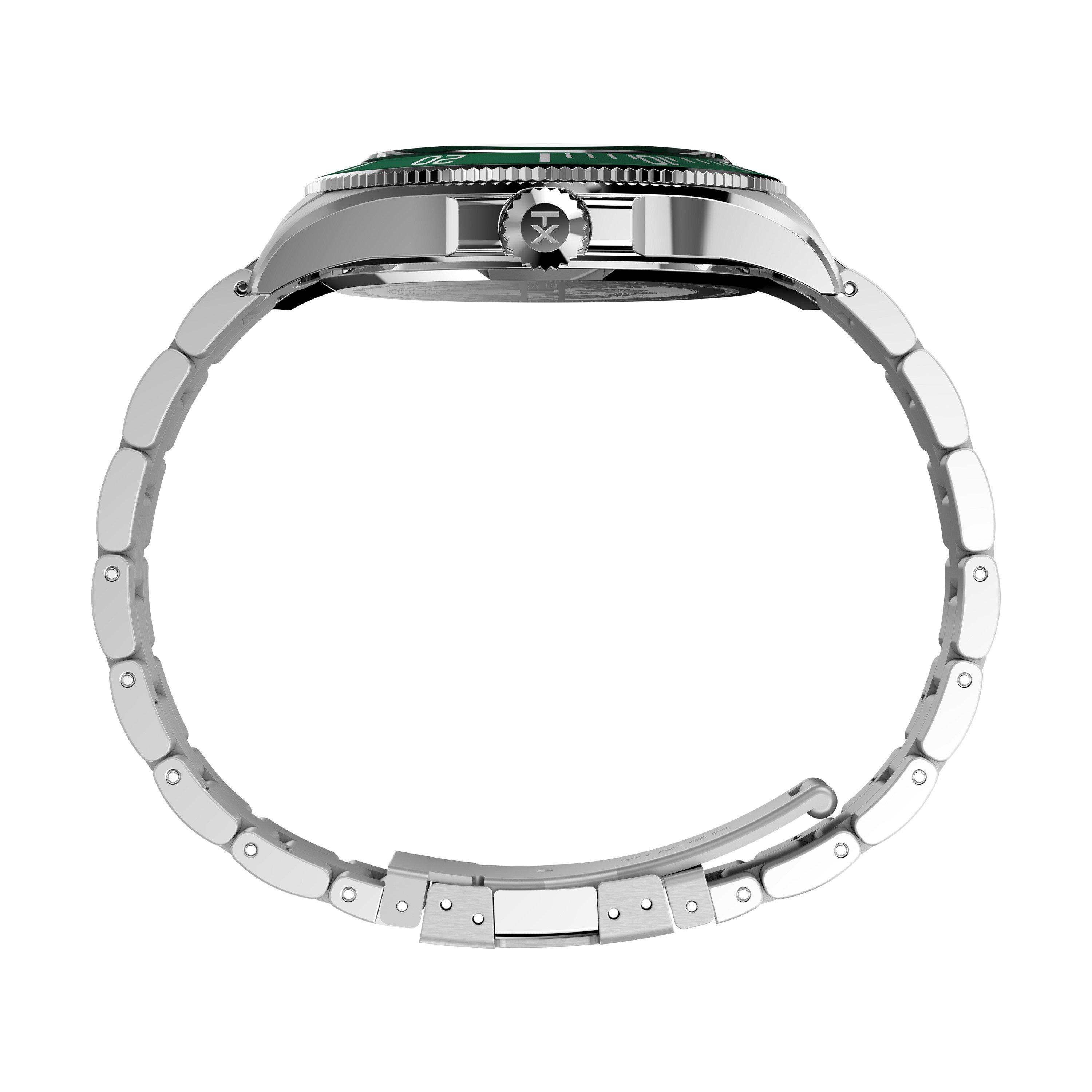 Green/Silve - Timex - Timex Coast Watch Sn63 - 4