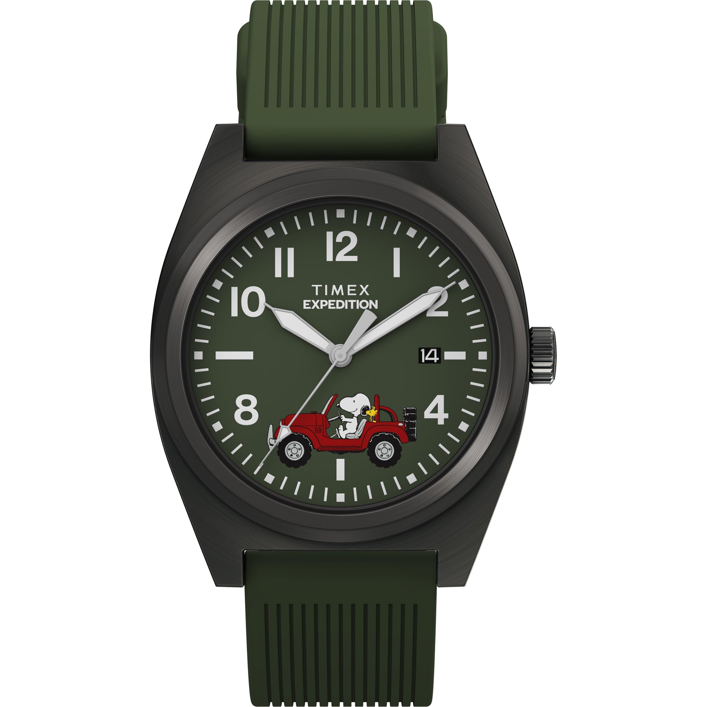 Green/Silver - Timex - Timex C Peanuts Wtch Sn63 - 1