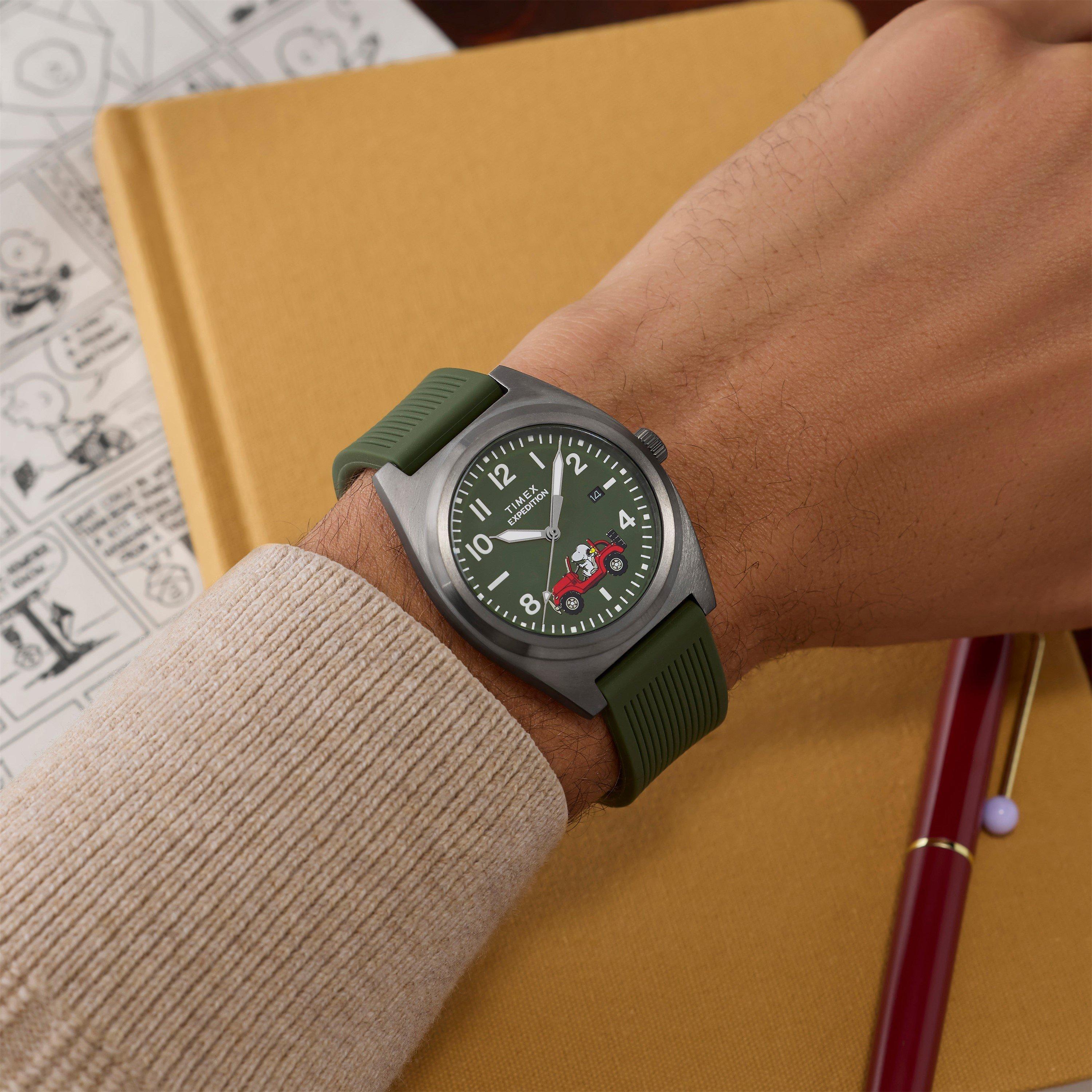 Green/Silver - Timex - Timex C Peanuts Wtch Sn63 - 2