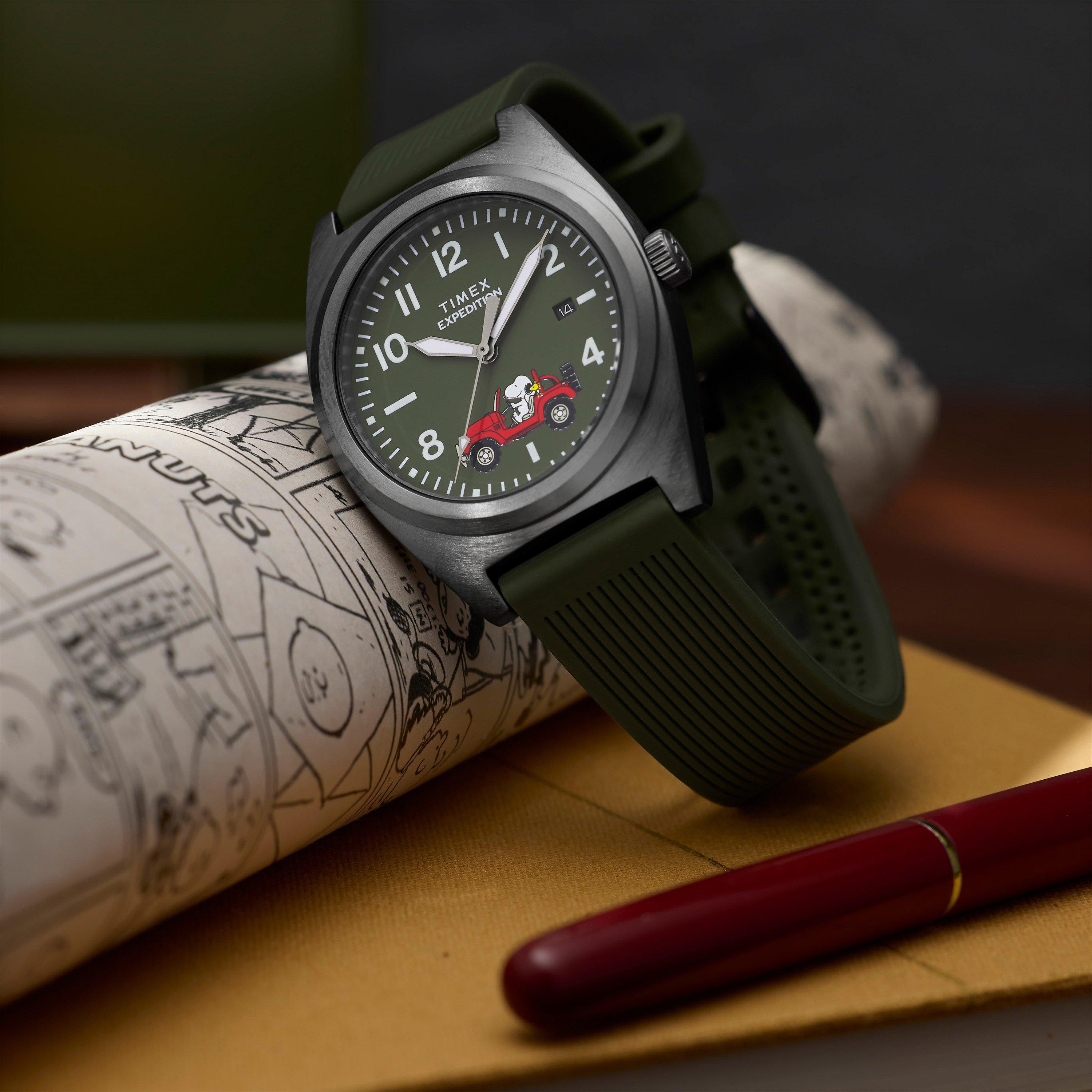 Green/Silver - Timex - Timex C Peanuts Wtch Sn63 - 3