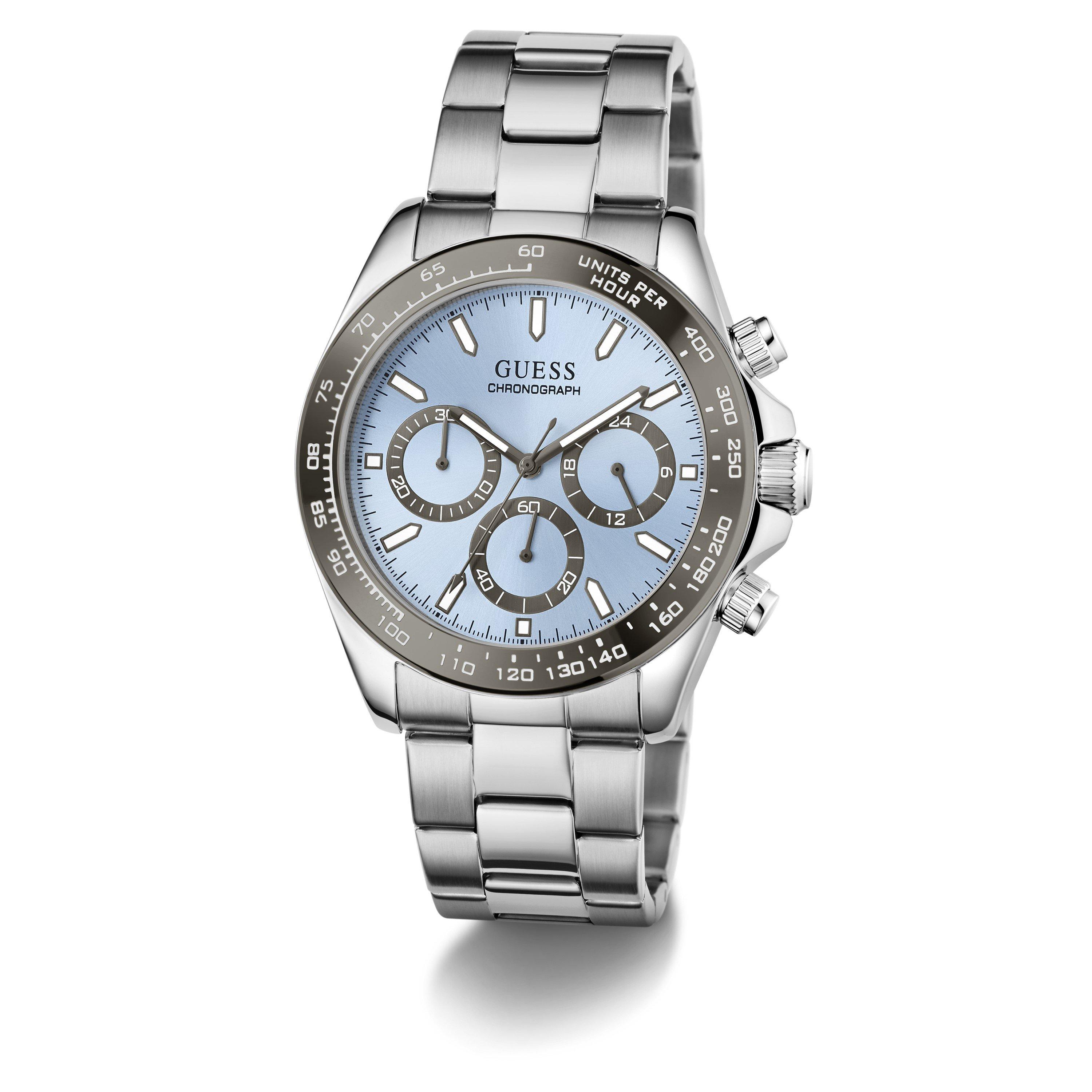 Ice Blue/Silver - Guess - GesJwl Arthur Watch Sn63 - 5