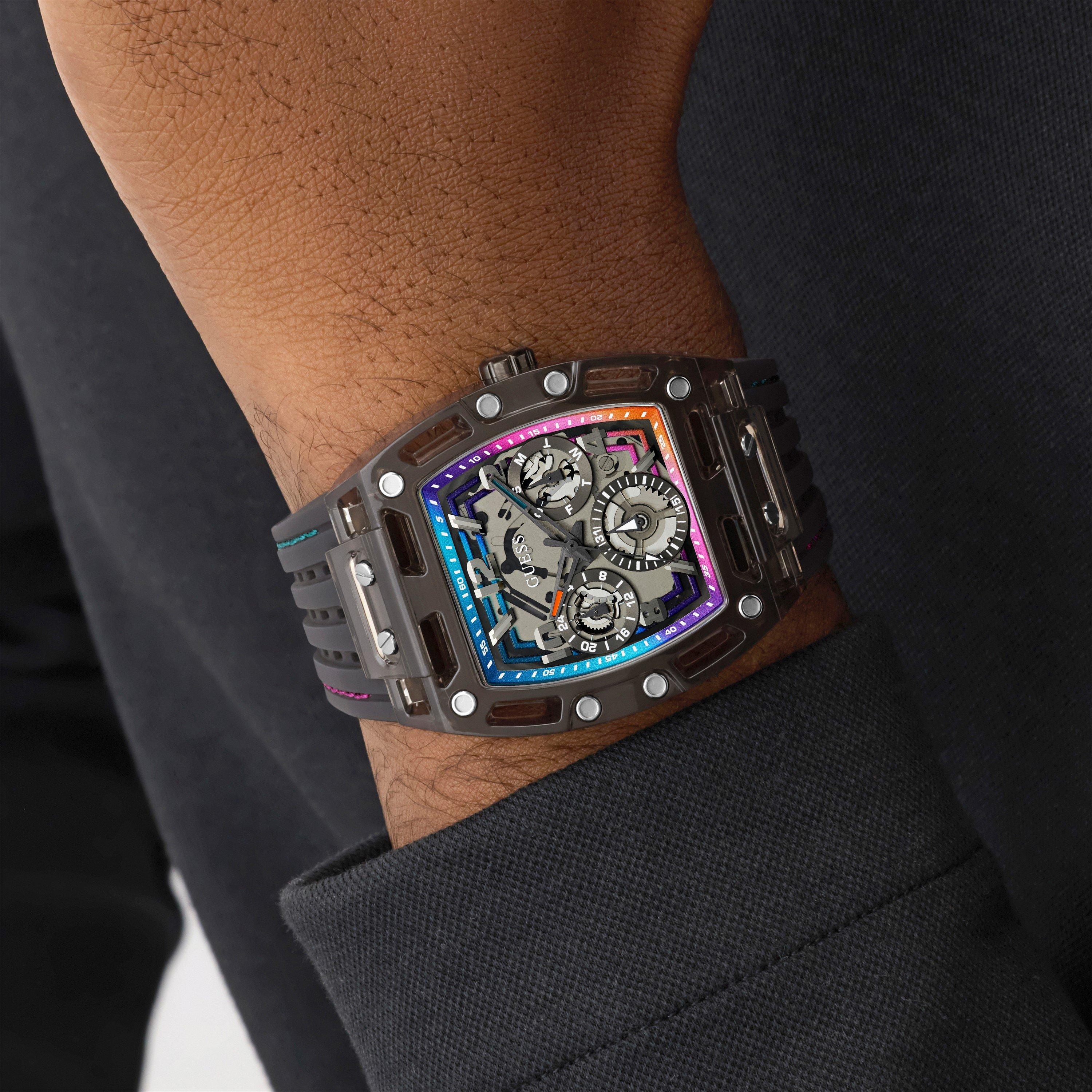 Multi/Black - Guess - GesJwl Phoenix Watch Sn63 - 4