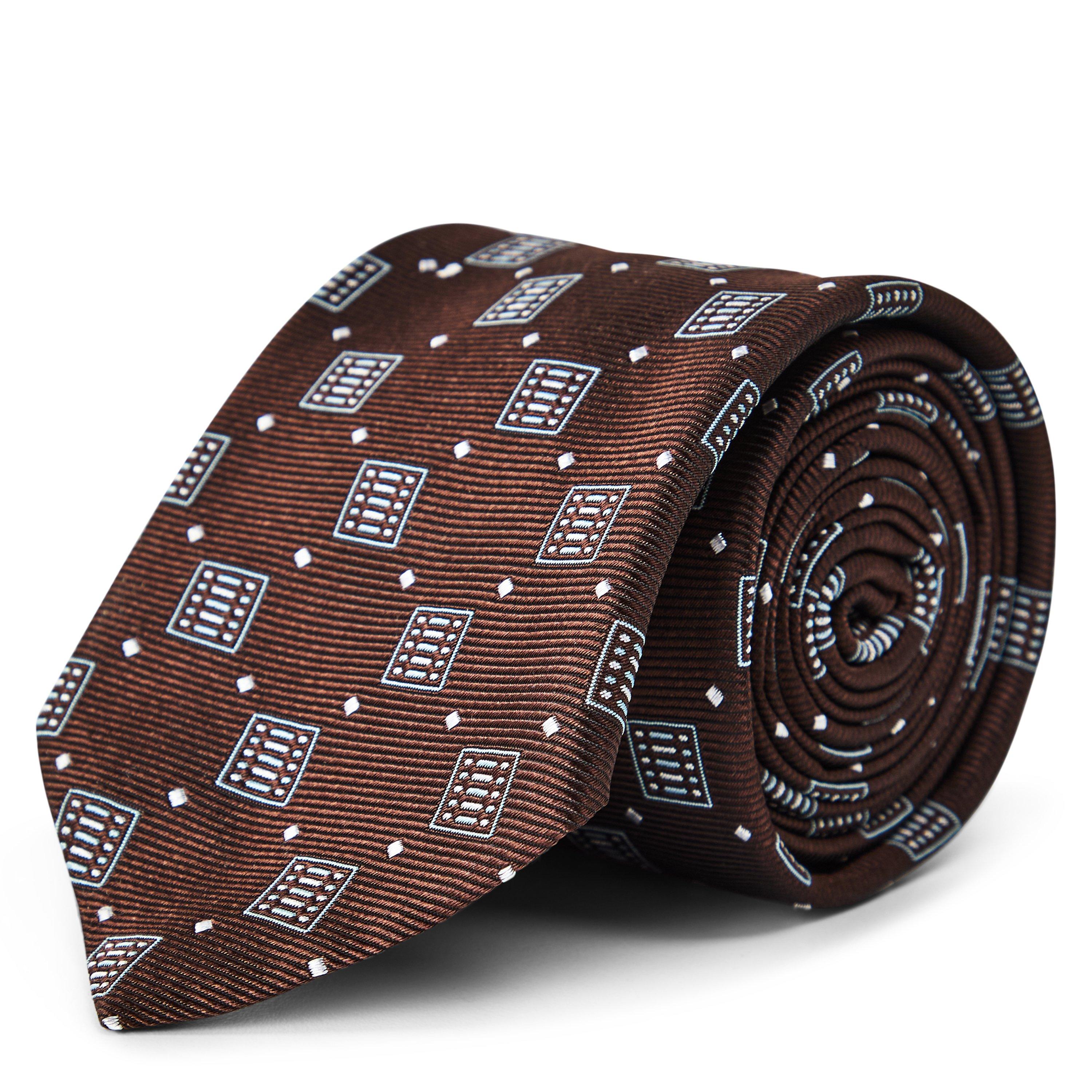 Dark Brown 209 - Boss - HBB Tie 7.5cm 262 Sn64 - 1