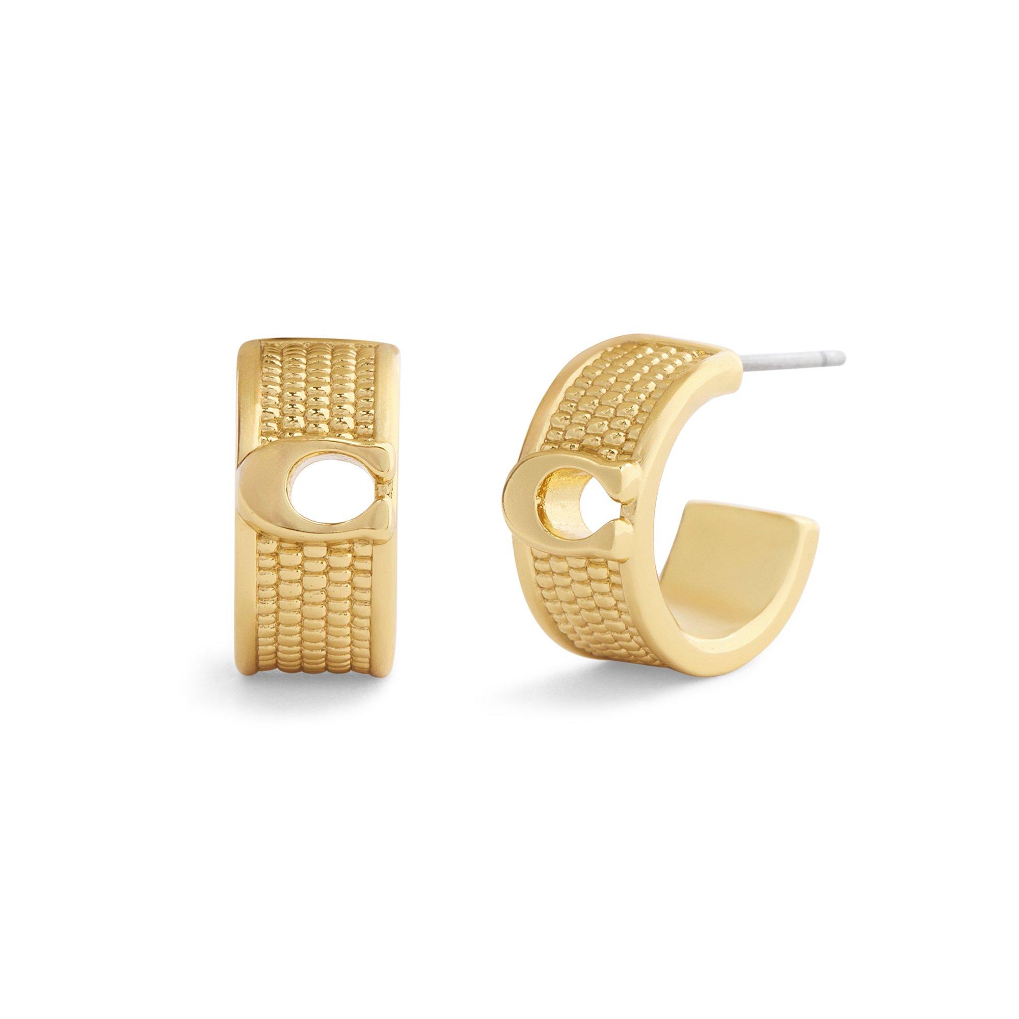 gold - Coach - Coach J co er textur Ld64 - 1