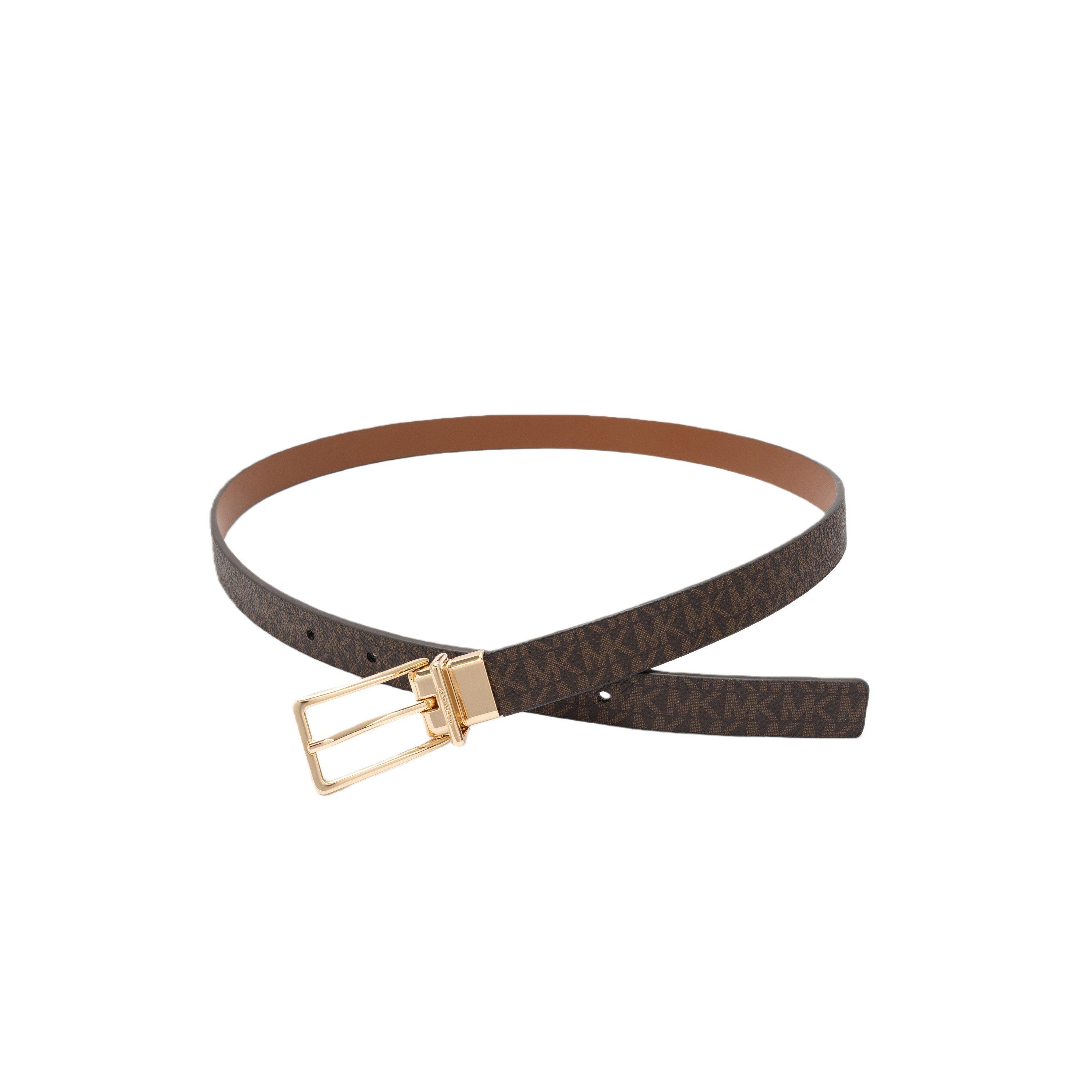 brown/ gold - MICHAEL Michael Kors - MMK 20mm LG Rev belt Ld64 - 2