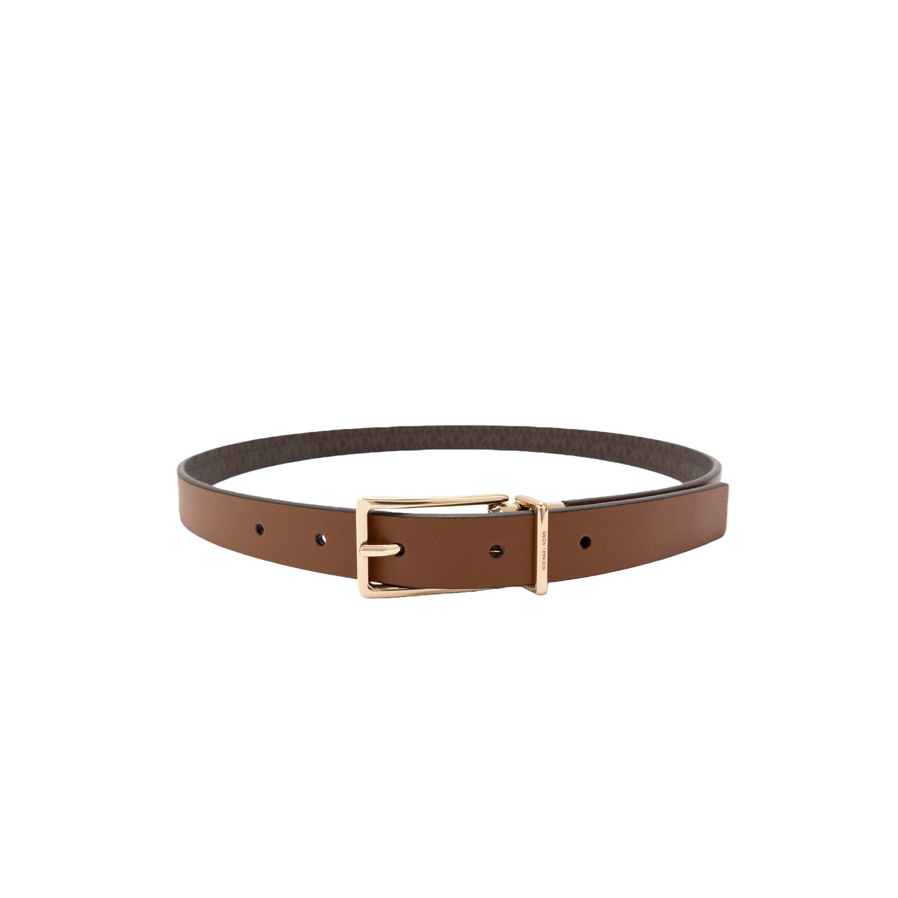 brown/ gold - MICHAEL Michael Kors - MMK 20mm LG Rev belt Ld64 - 7