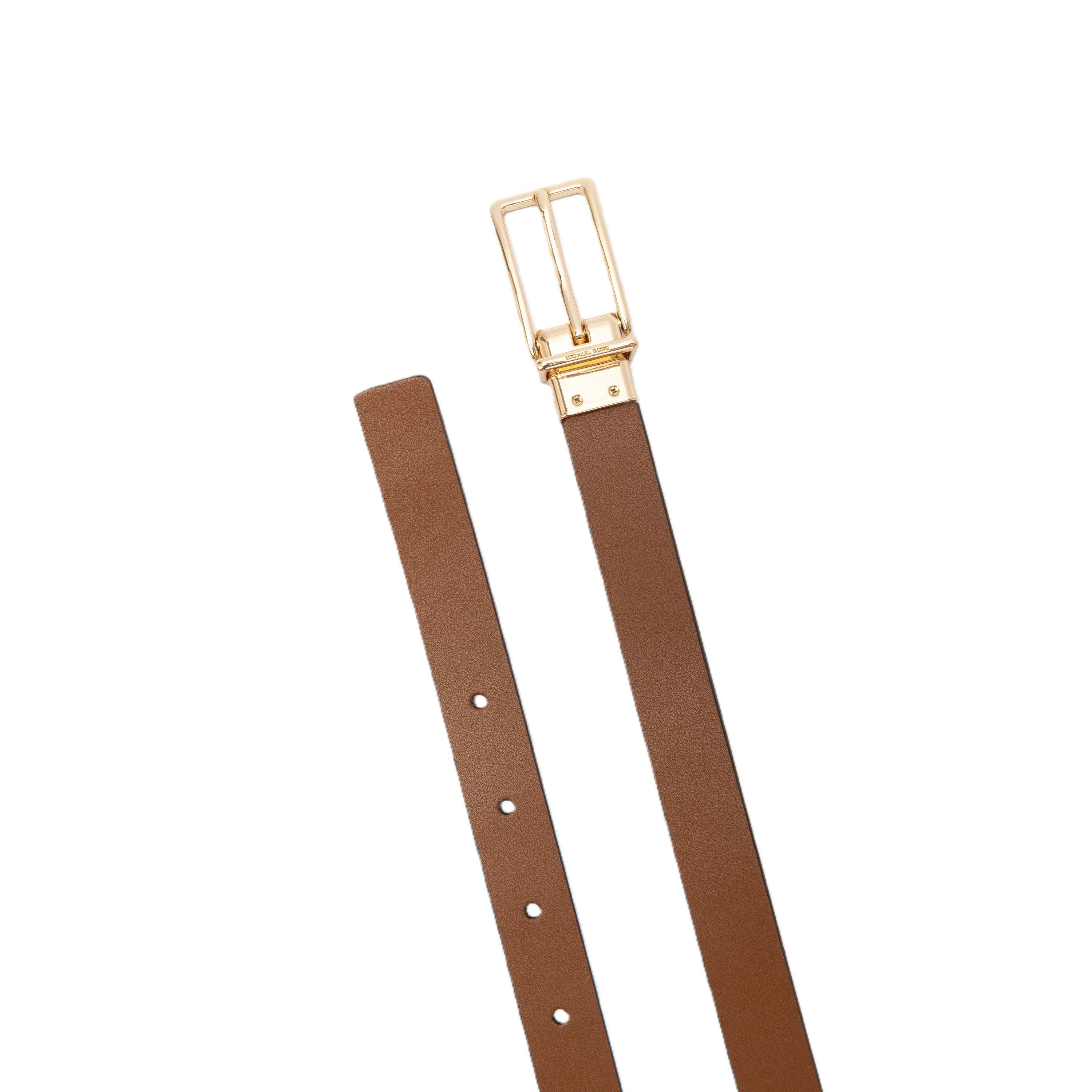 brown/ gold - MICHAEL Michael Kors - MMK 20mm LG Rev belt Ld64 - 8