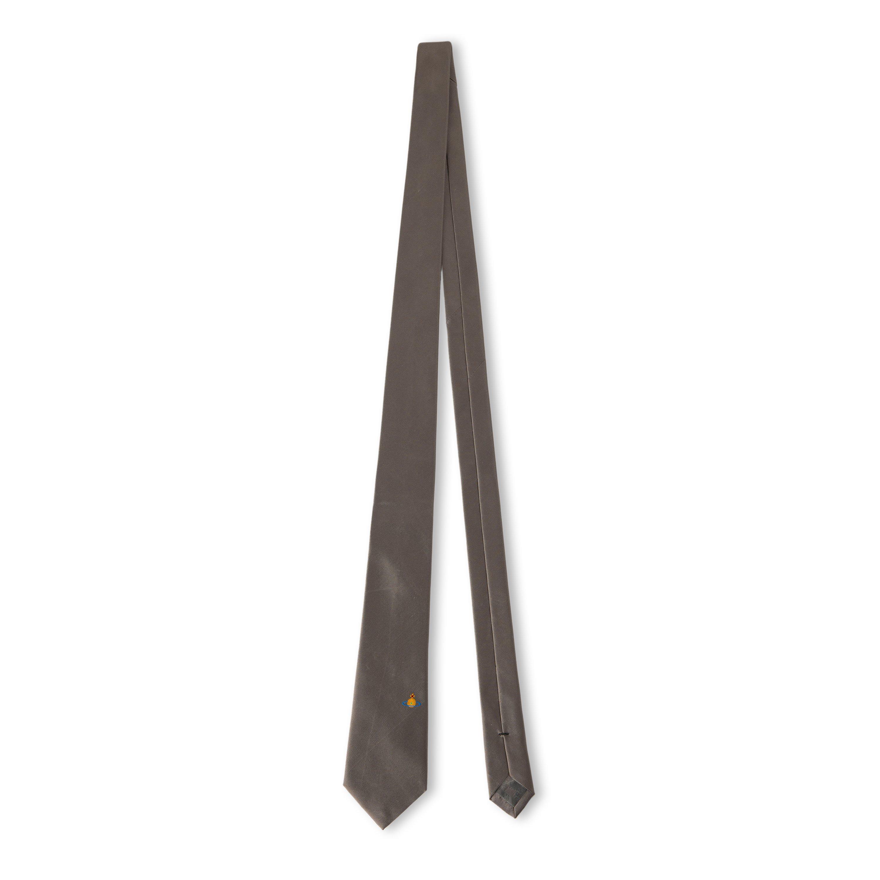 Light Grey - Vivienne Westwood - Viv 7cm Orb Tie Sn64 - 2