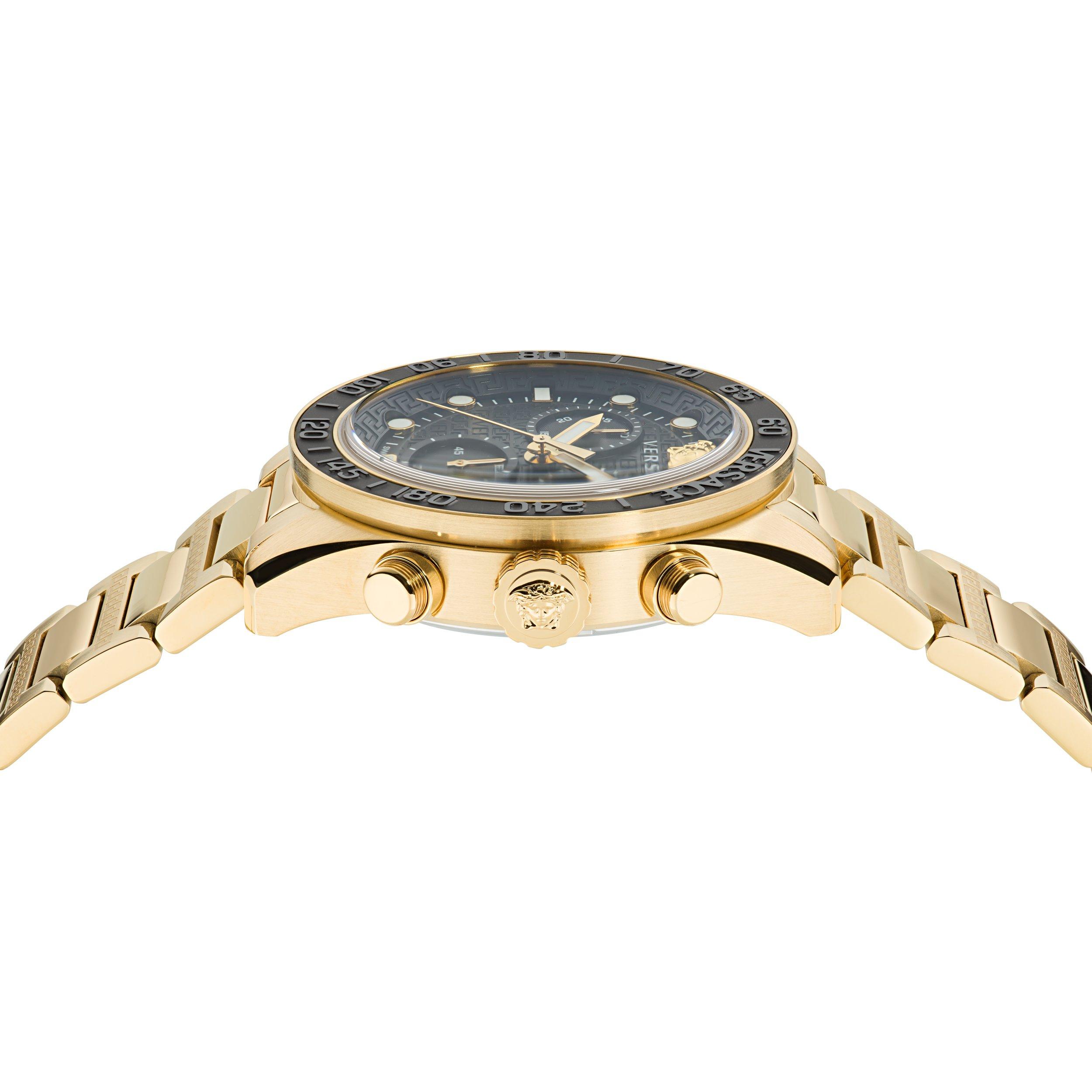 Gold - Versace - Greca Dome Quartz Analogue Watch - 3