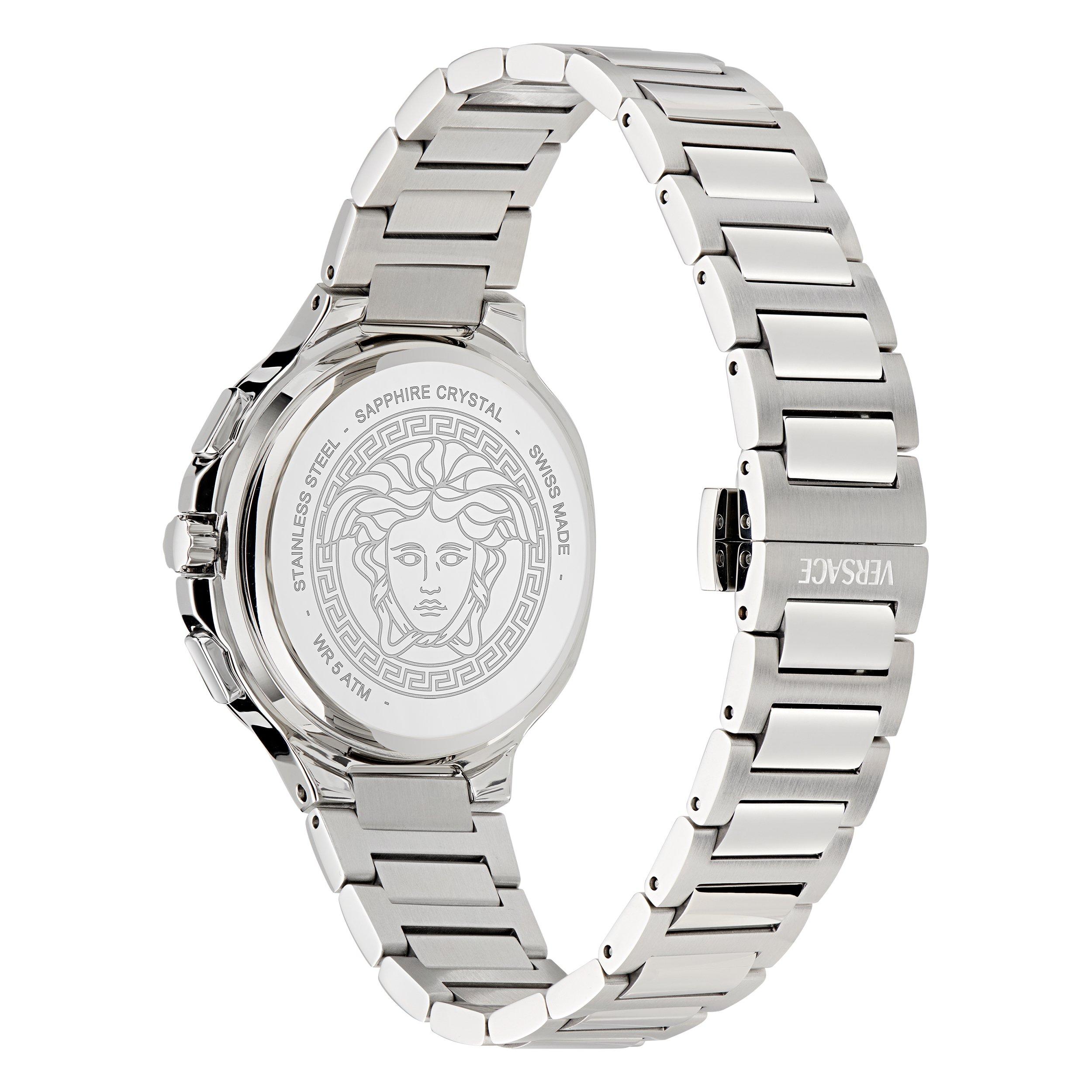 Silver - Versace - Versace Sq Watch 99 - 2