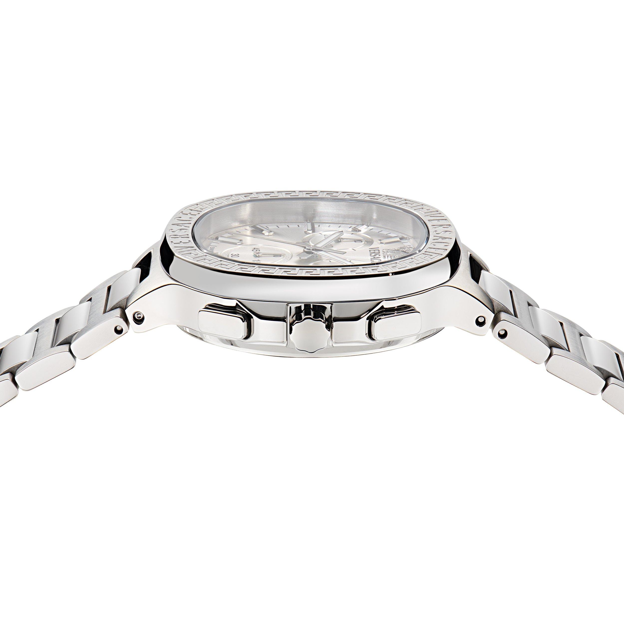 Silver - Versace - Versace Sq Watch 99 - 3