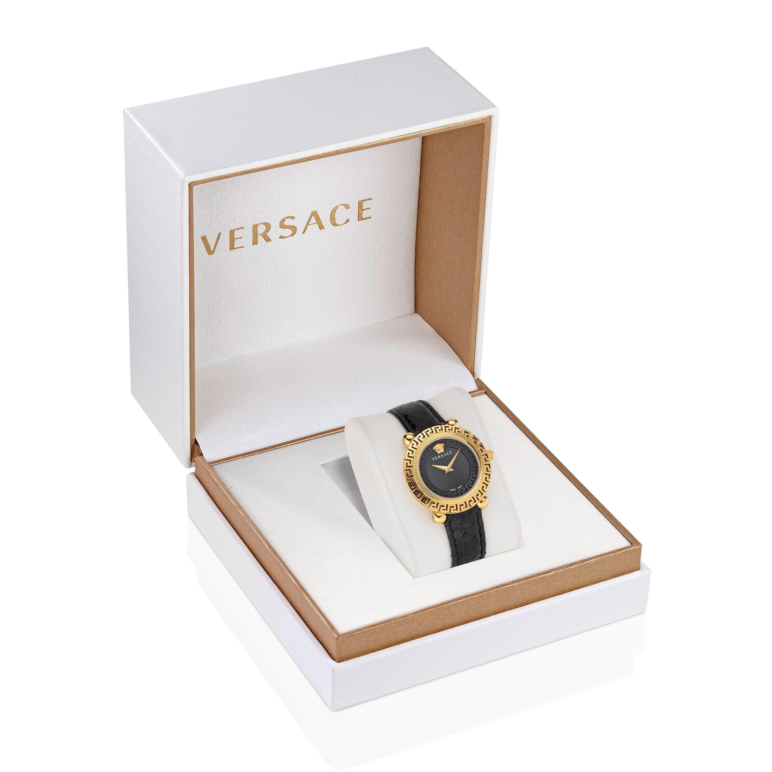 Gold/Black - Versace - Versace Greca Twist 99 - 4