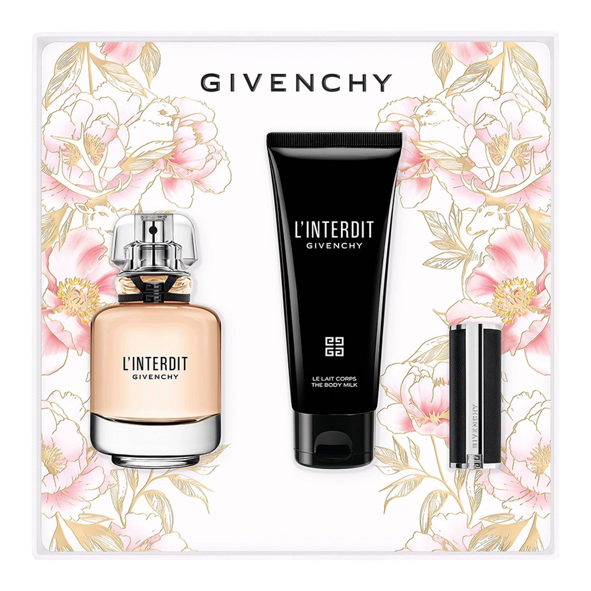 None - GIVENCHY - Givenchy LInterdit Eau de Parfum Body Lotion and Lipstick Gift Set - 3