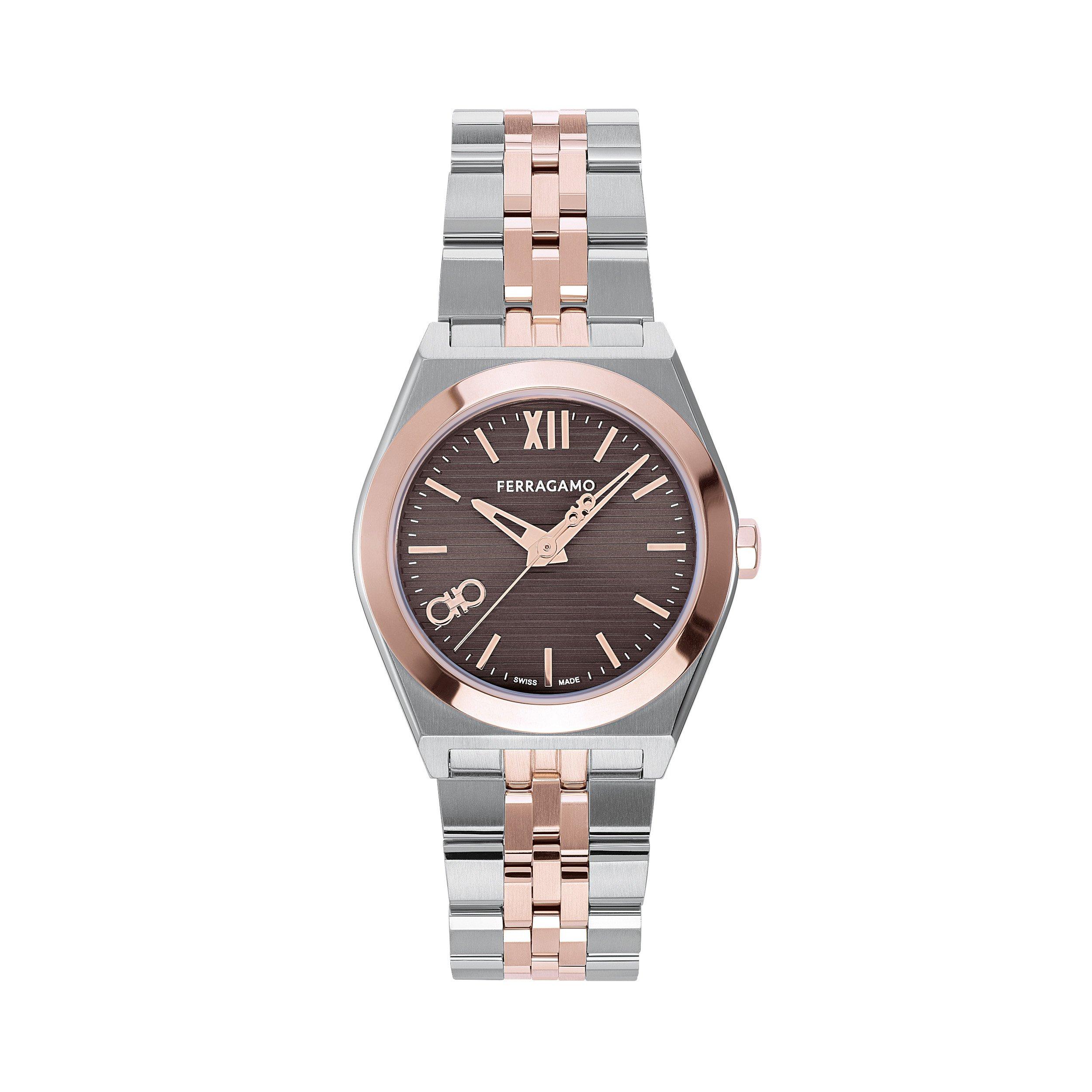 Ferragamo Men's Vega Quartz Analogue Watch -  - 28MM