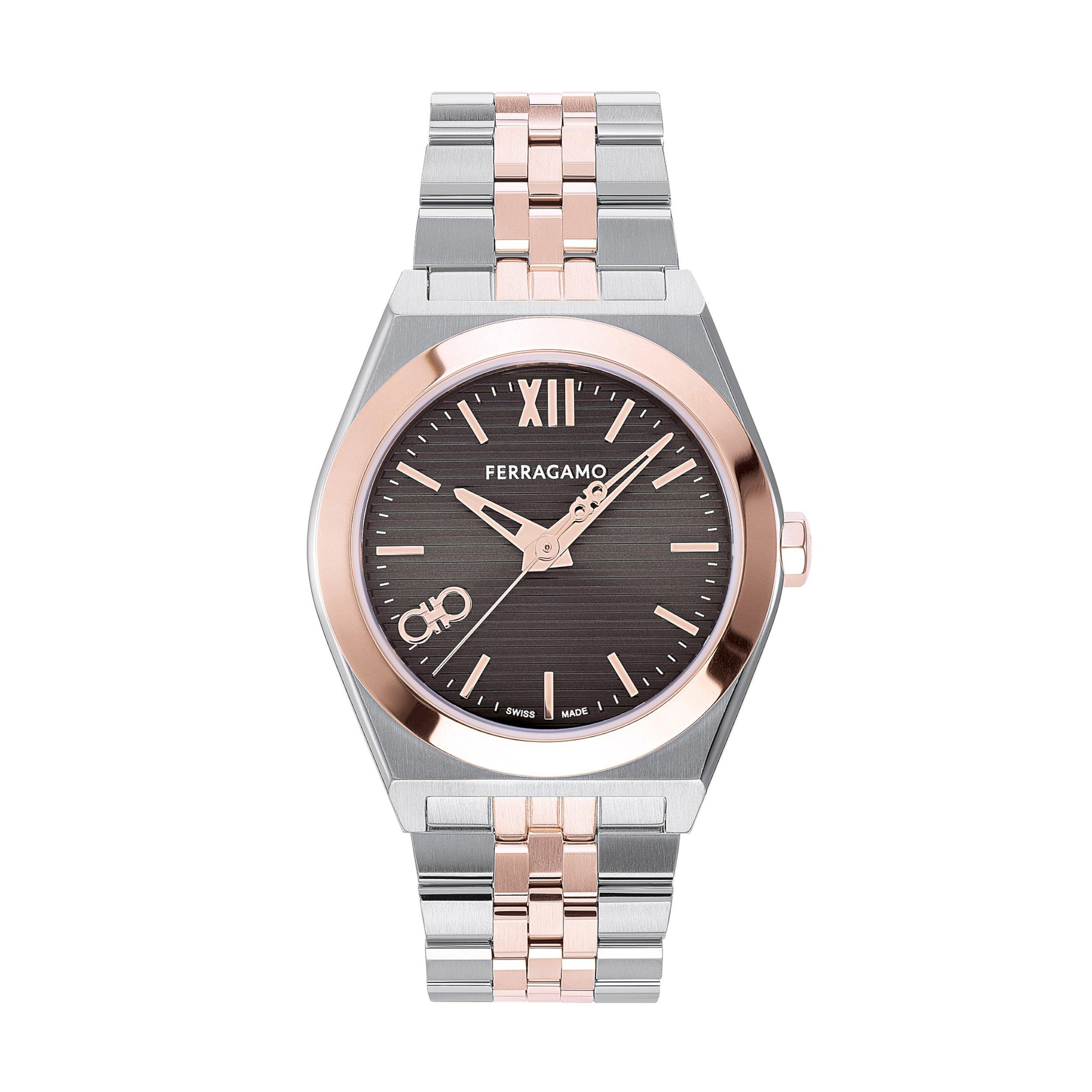 Ferragamo Men's Vega Quartz Analogue Watch -  - 40MM
