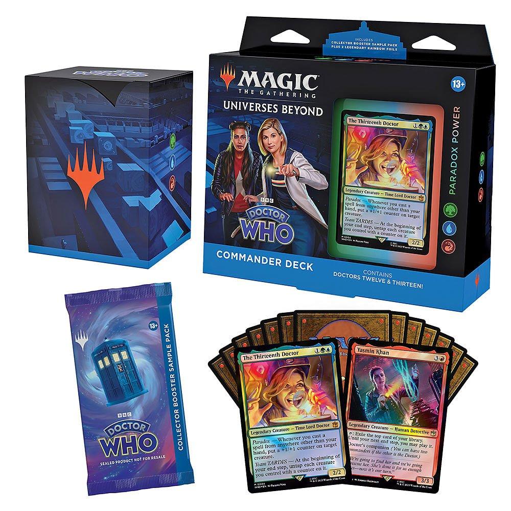 Multi Format An - Magic the Gathering - MTG Doctor Who Commander Deck – Paradox Power - 2
