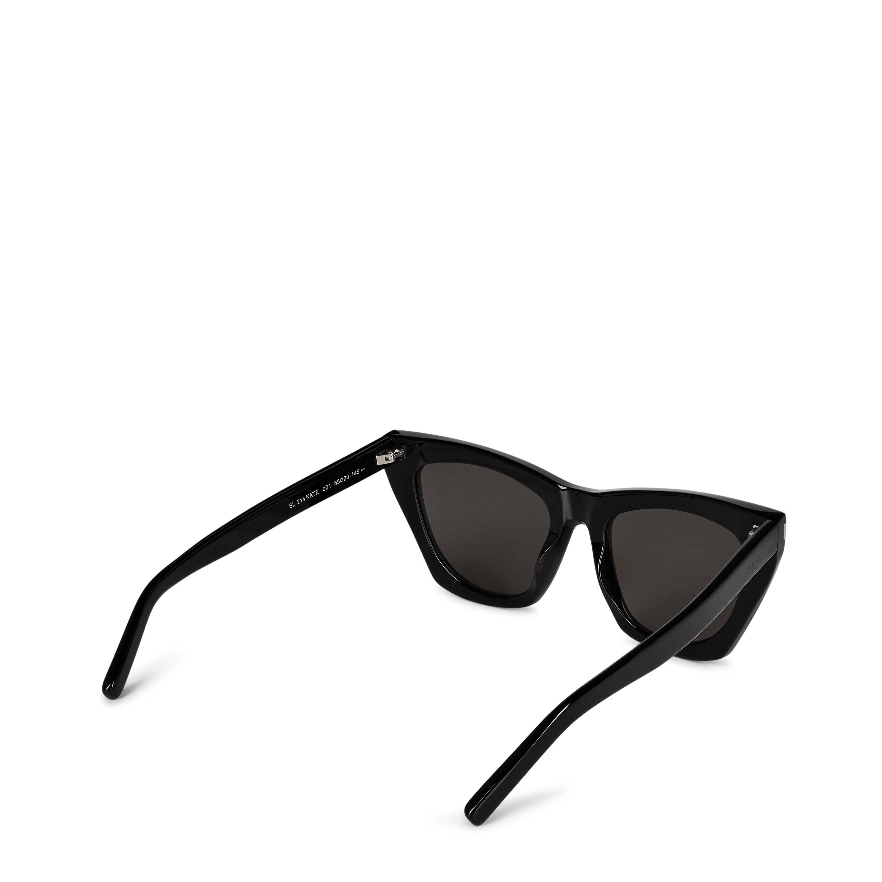 ?️ New Saint Laurent SL214 KATE 001 Sunglasses - Black Frame, Grey Lenses 001-BLACK_e55e67fb-8e76-4893-  main image 3