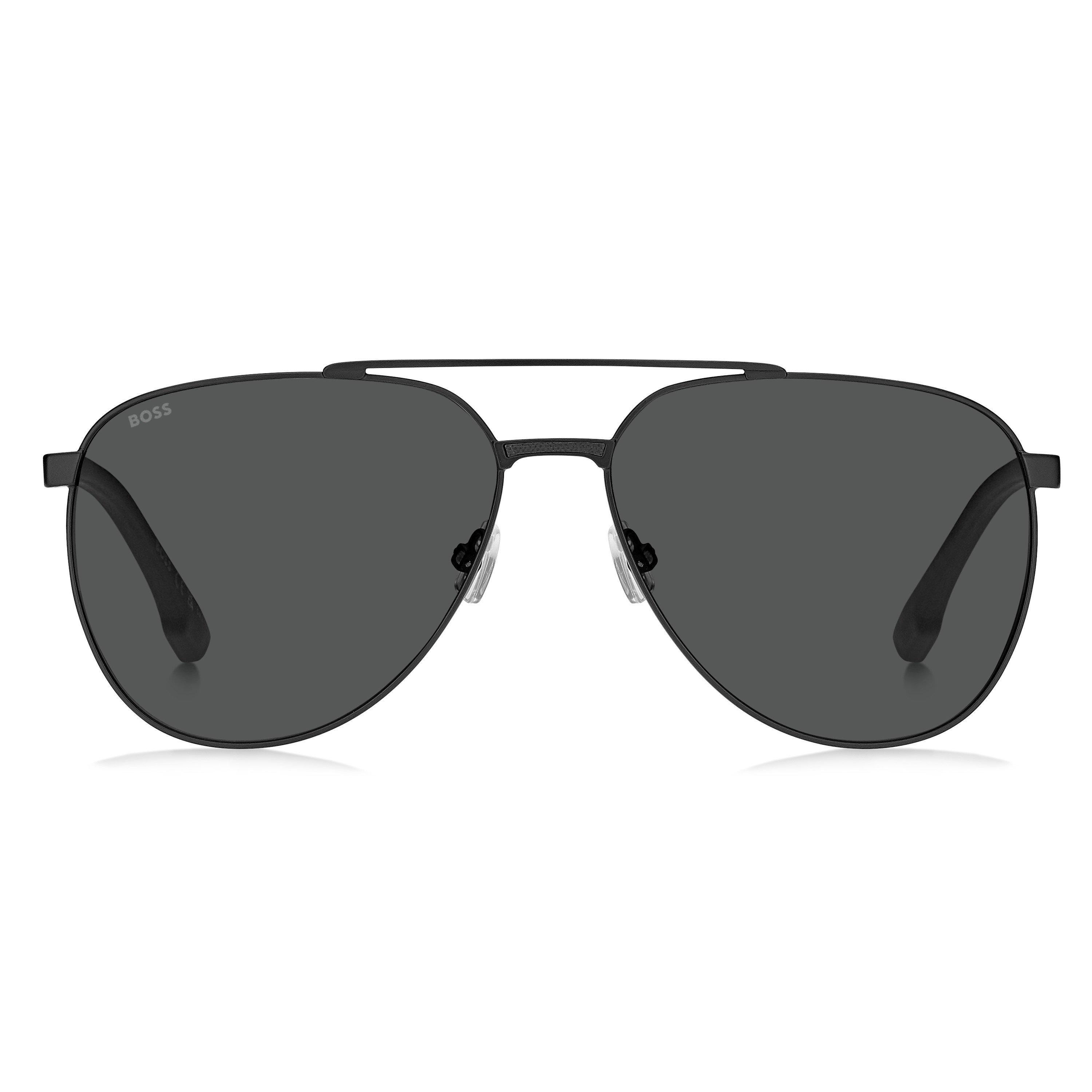Matte Black - Boss - Boss Su Pilot SunGls Sn63 - 2
