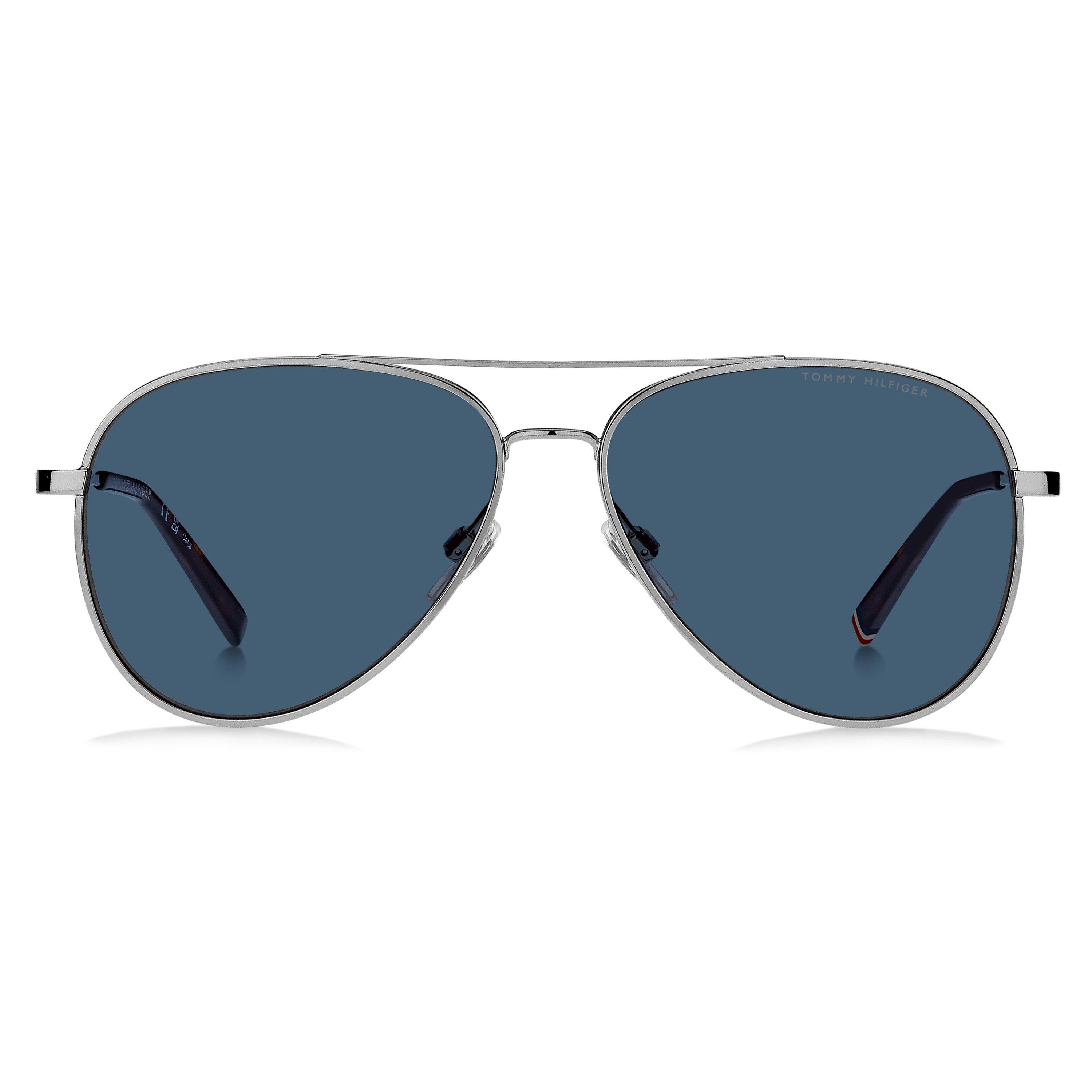 Ruthenium - Tommy Hilfiger - Men's Pilot Aviator Sunglasses - 2