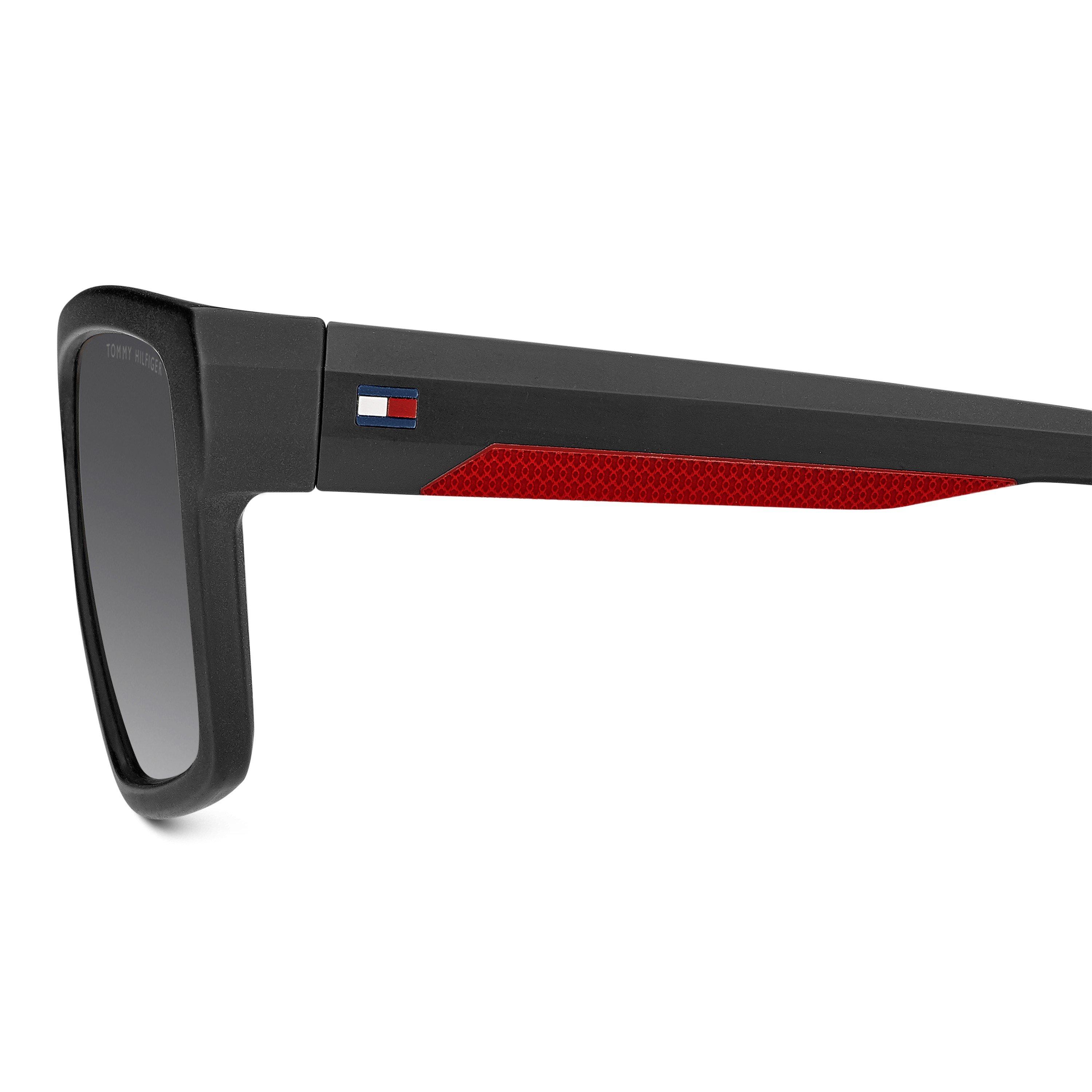 Black Red - Tommy Hilfiger - Hil Sun Sq SunGls Sn63 - 5