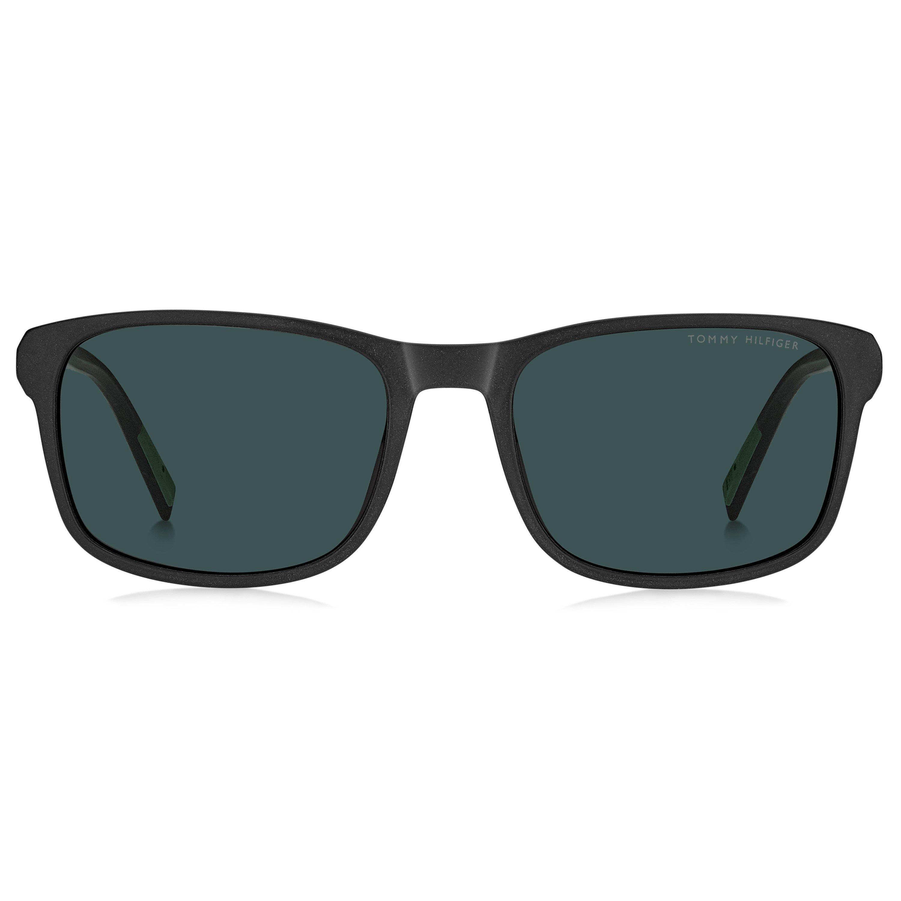 Black - Tommy Hilfiger - Hil Sun Rectangular Sn63 - 2