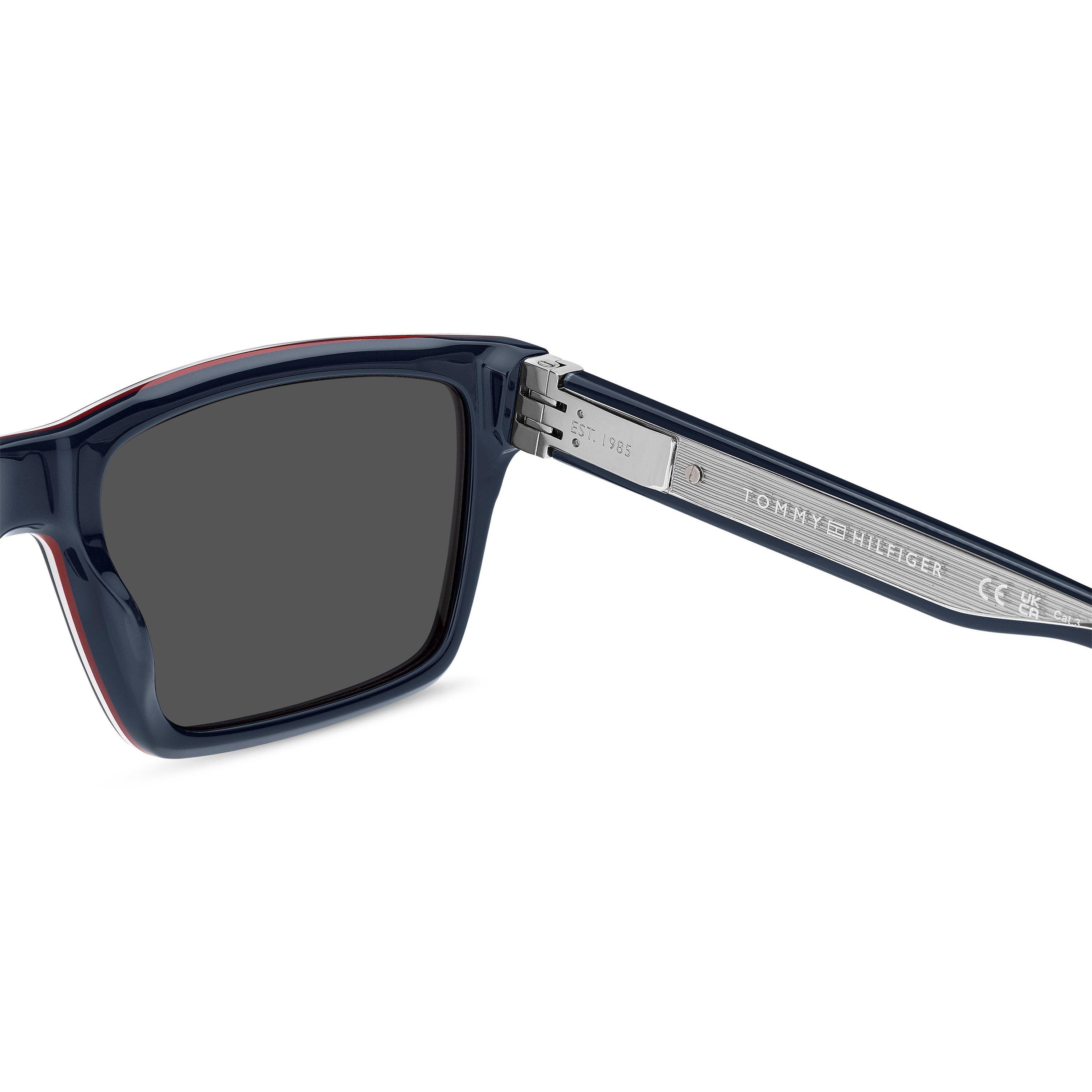 Blue - Tommy Hilfiger - Men's Rectangular Sunglasses - 5