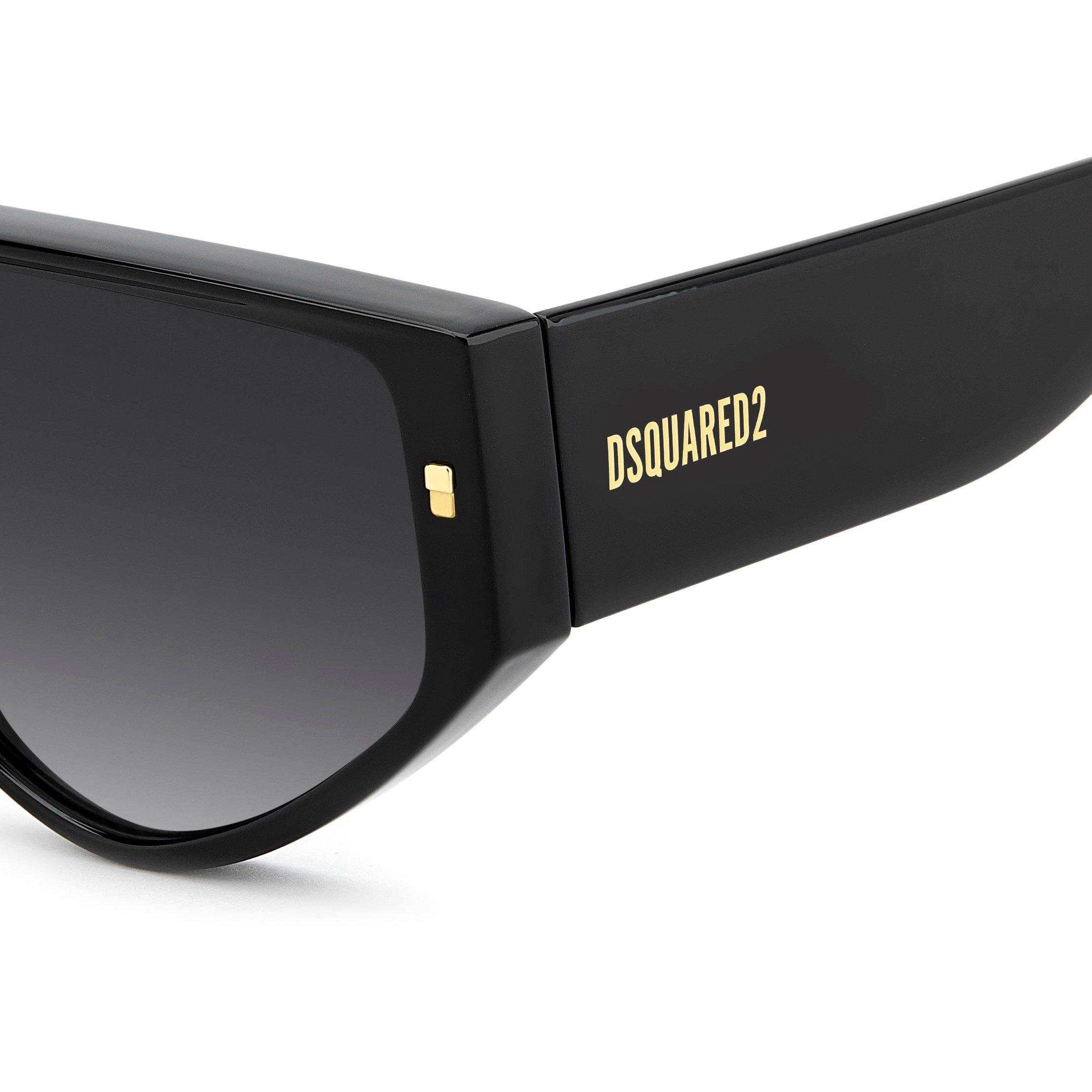 Black - DSquared2 - DSQ Sun Flat T SunGl Sn63 - 4