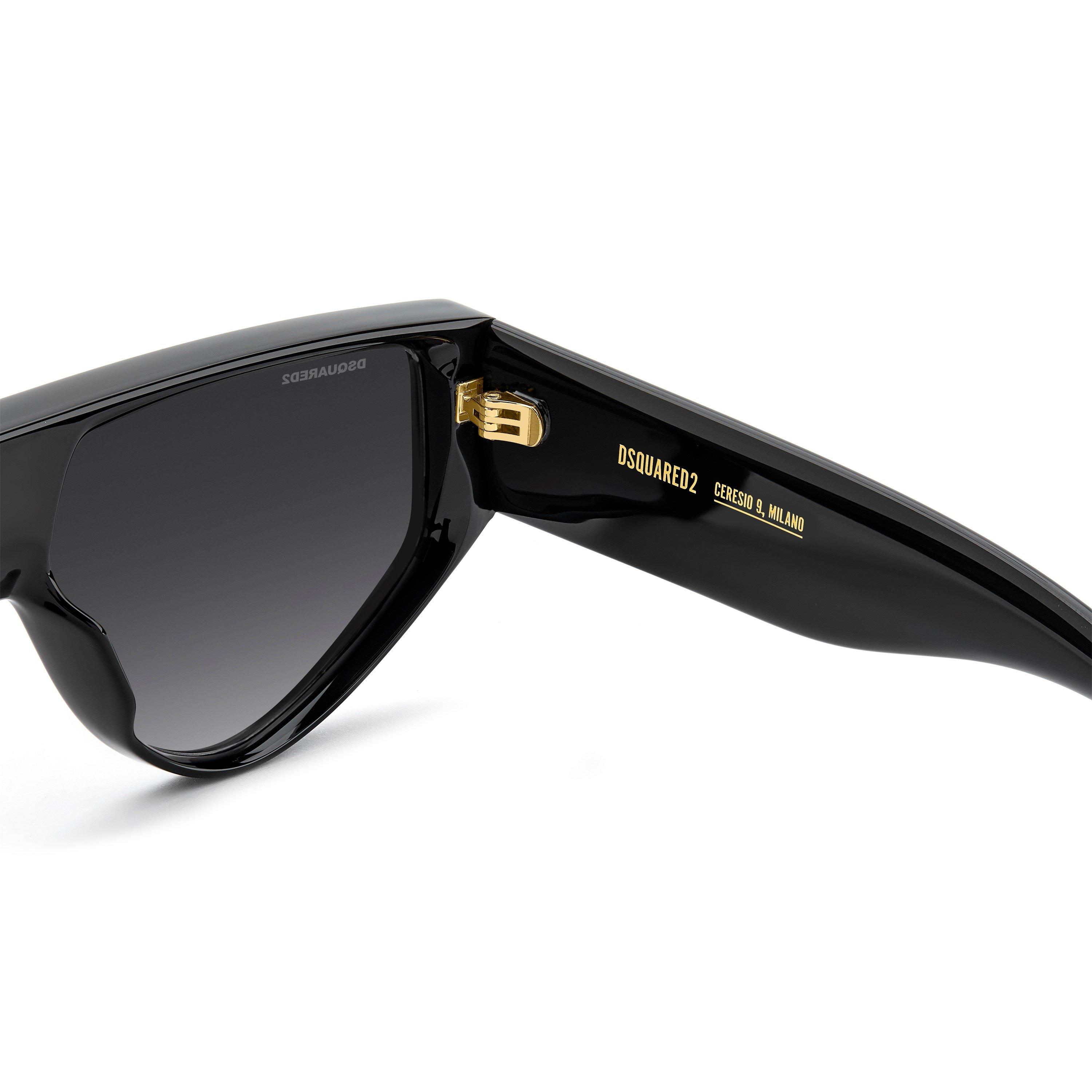 Black - DSquared2 - DSQ Sun Flat T SunGl Sn63 - 6