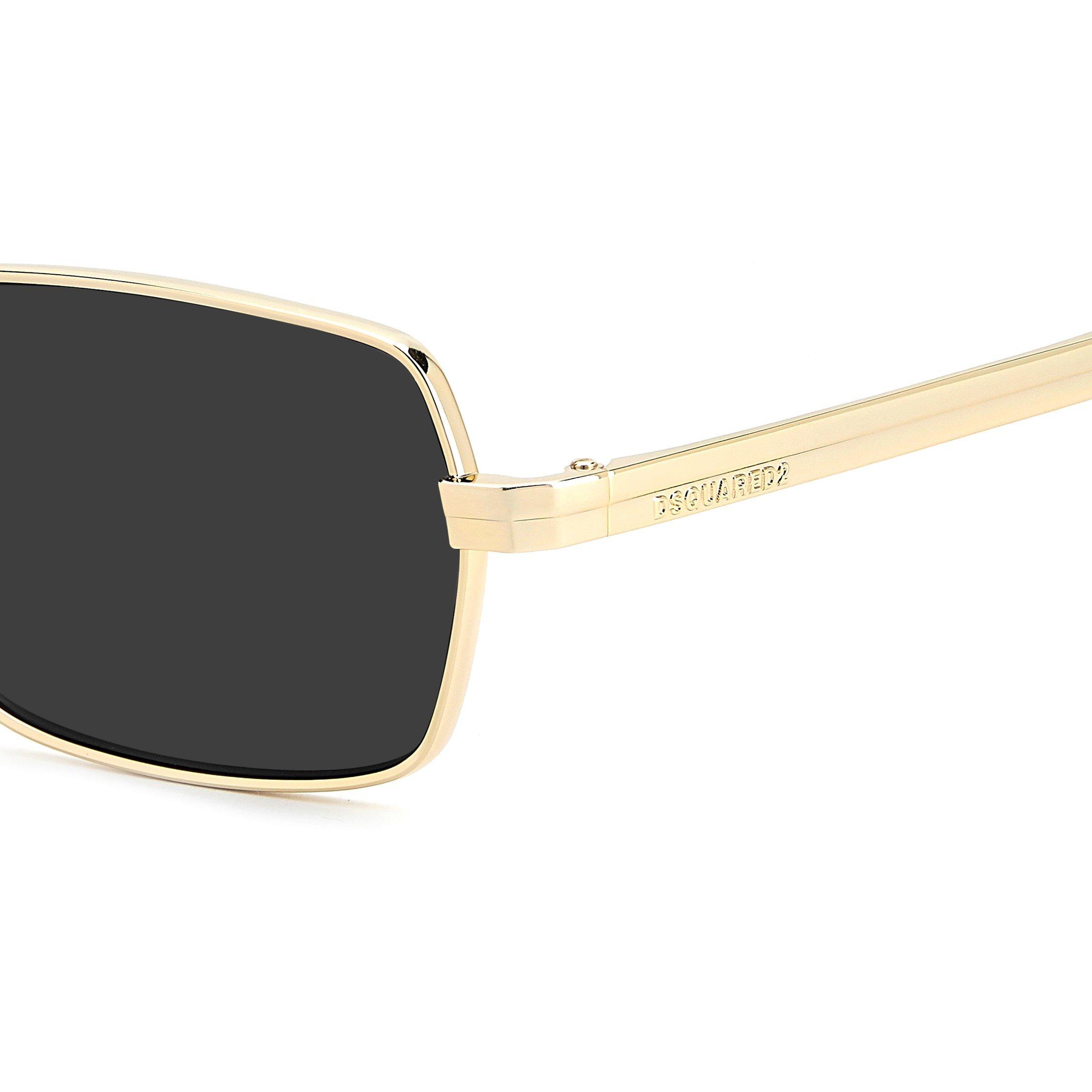 Gold - DSquared2 - DSQ Sun Rectangular Sn63 - 4