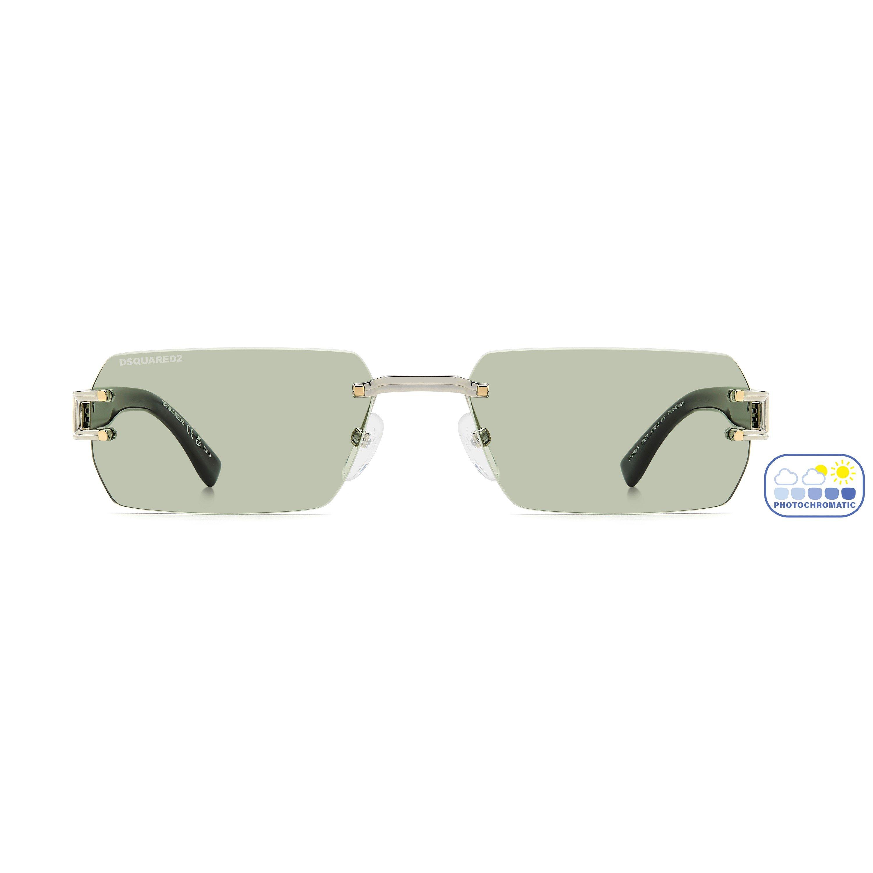 Gold Palladium - DSquared2 - DSQ Sun Rimless Sun Sn63 - 3