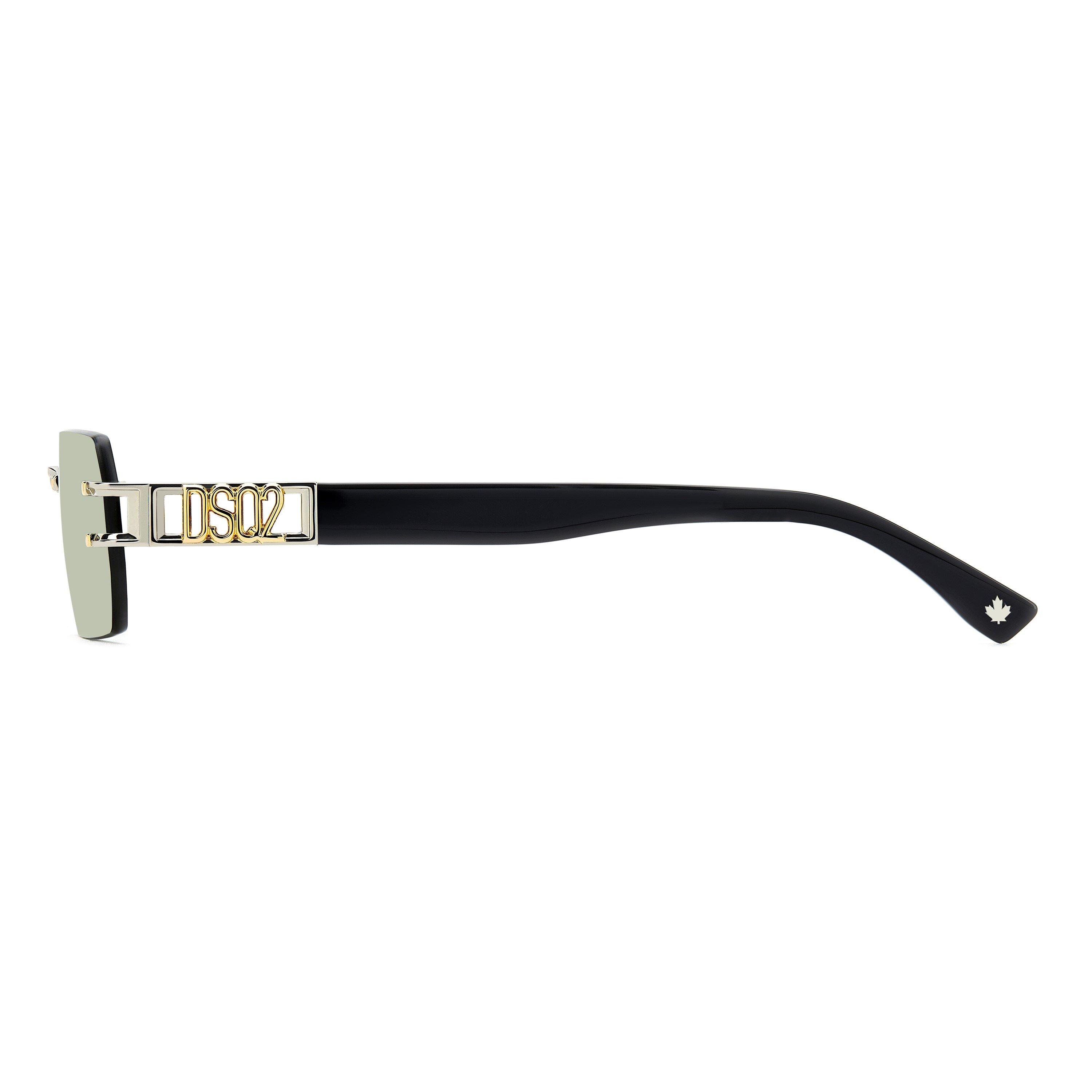Gold Palladium - DSquared2 - DSQ Sun Rimless Sun Sn63 - 5