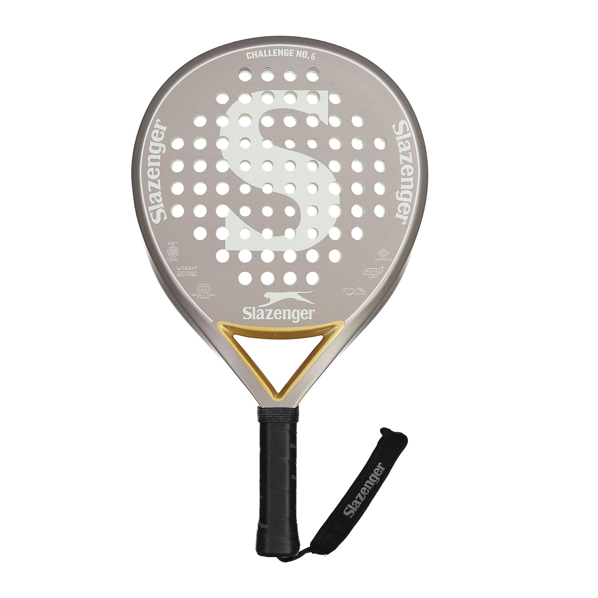 Sølv - Slazenger - Challenge Padel Rackets - 1