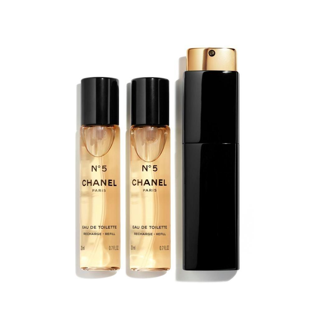 CHANEL N°5 Eau De Toilette Twist And Spray - Mist - Size 3 x 20ml